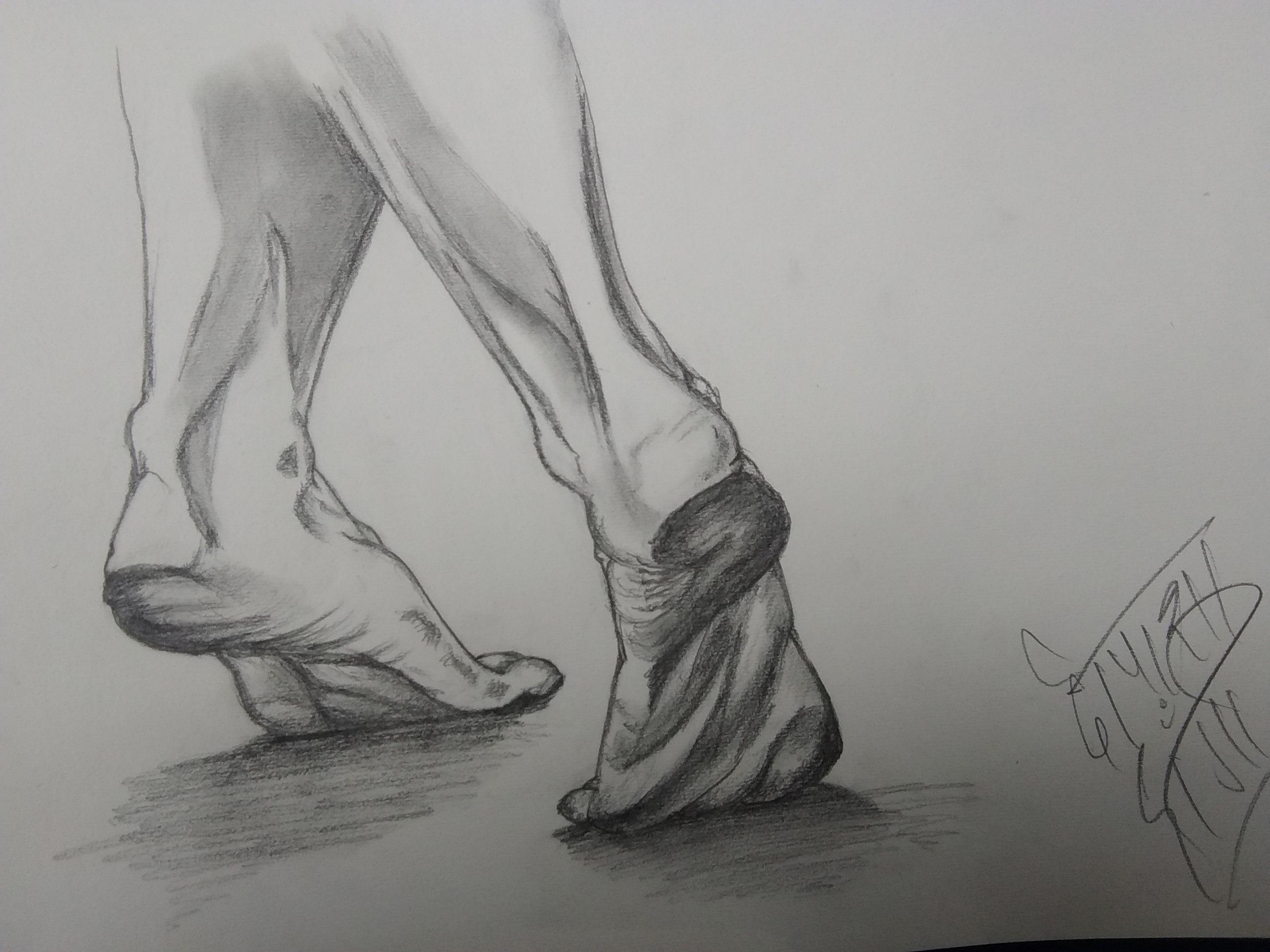 1 best u/deepashaa images on Pholder Just learning how to draw feet...!!