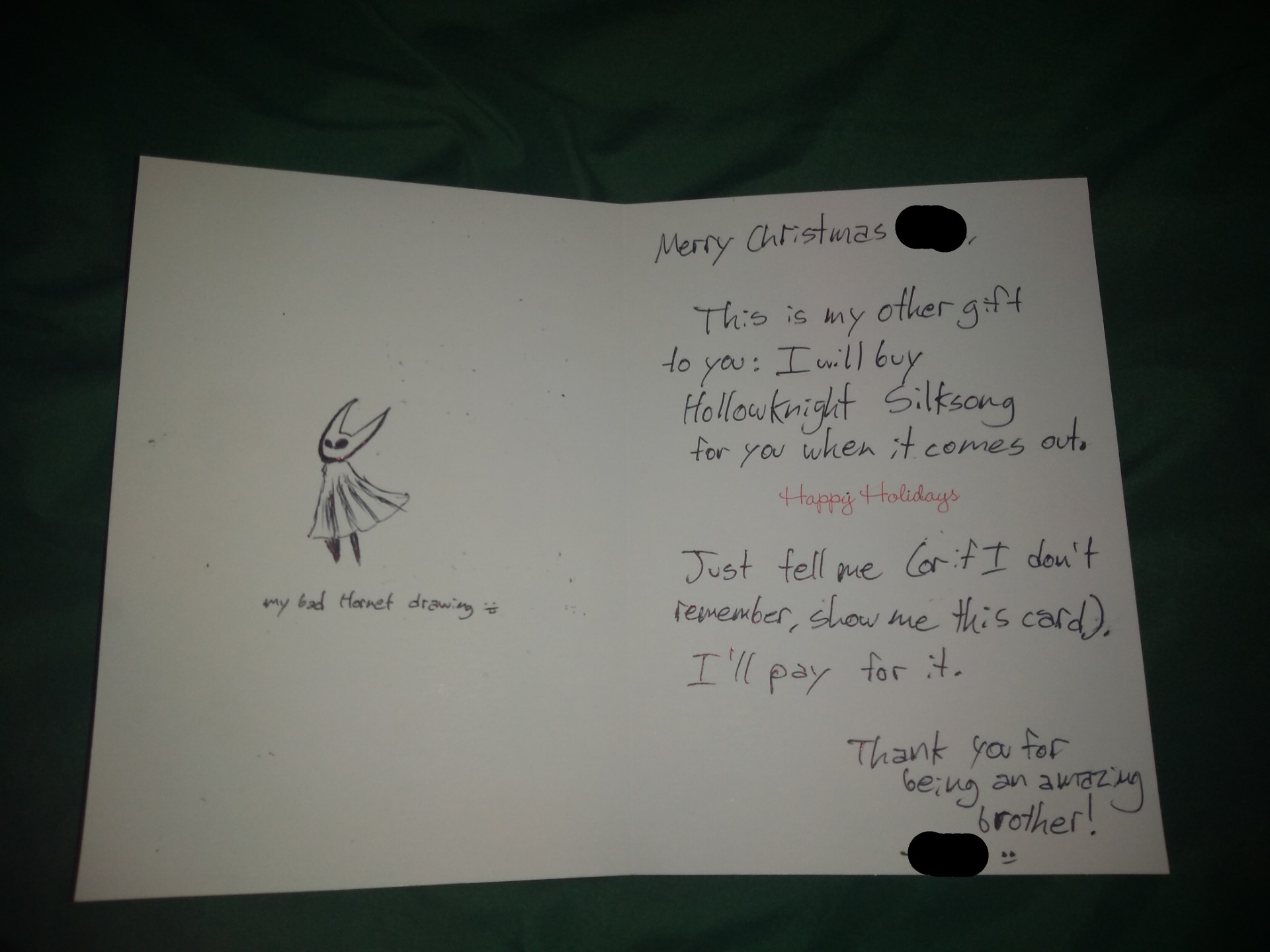Best Christmas Gift I got by far r/HollowKnight
