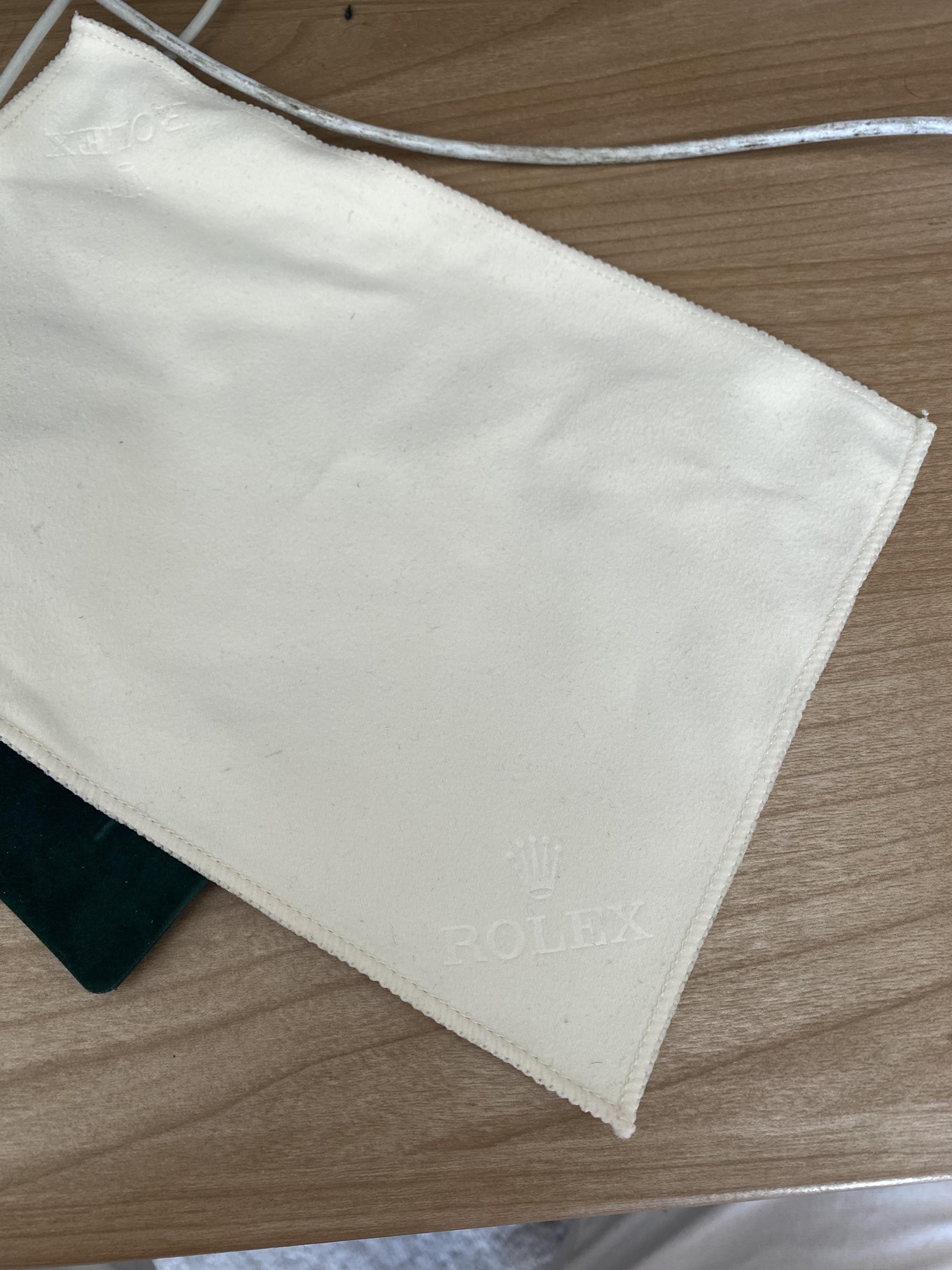 Rolex microfiber cloth does the opposite of cleaning r/rolex