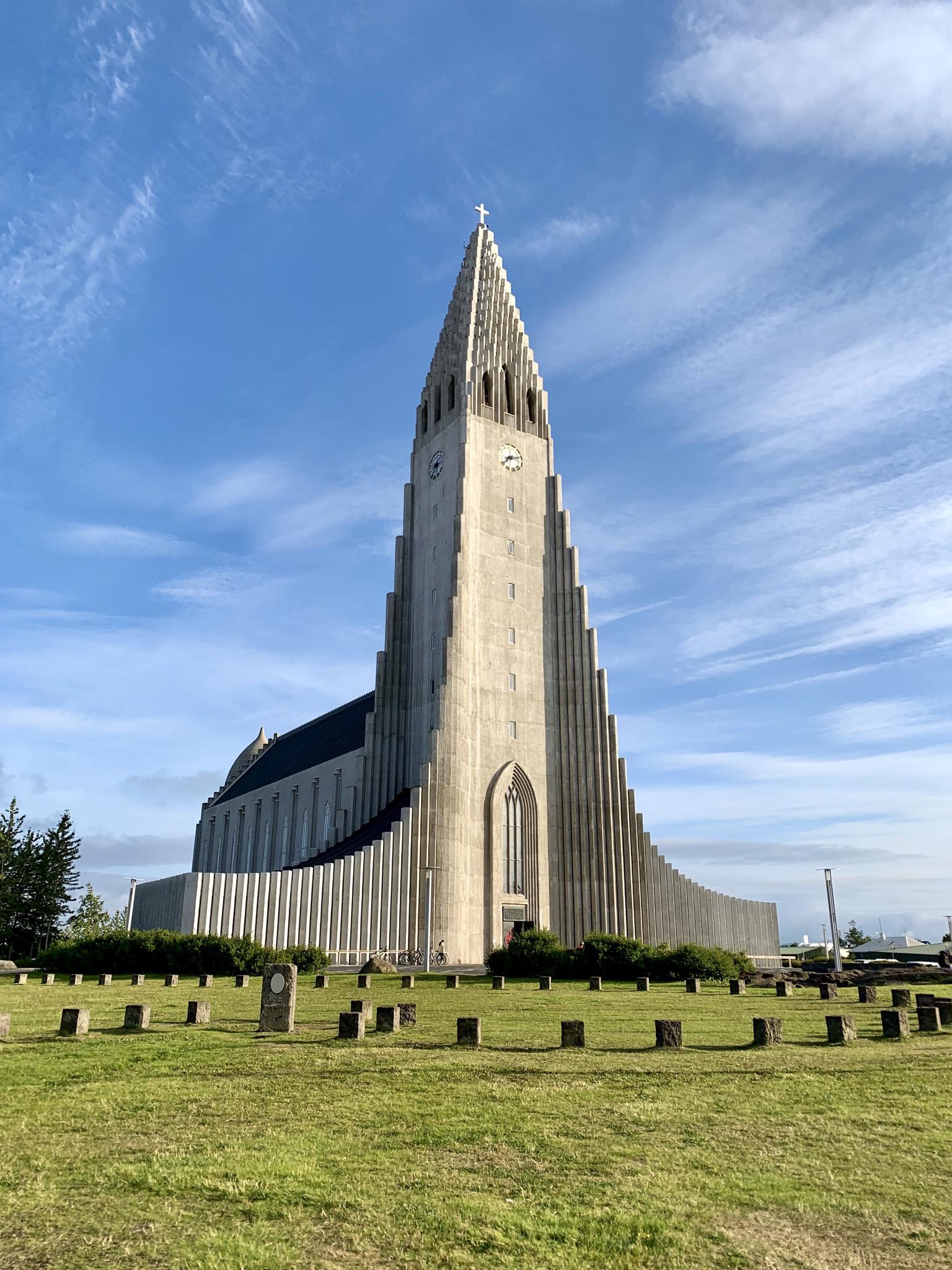 Hallgrimskirkja church in Reykjavik, Iceland r/pics