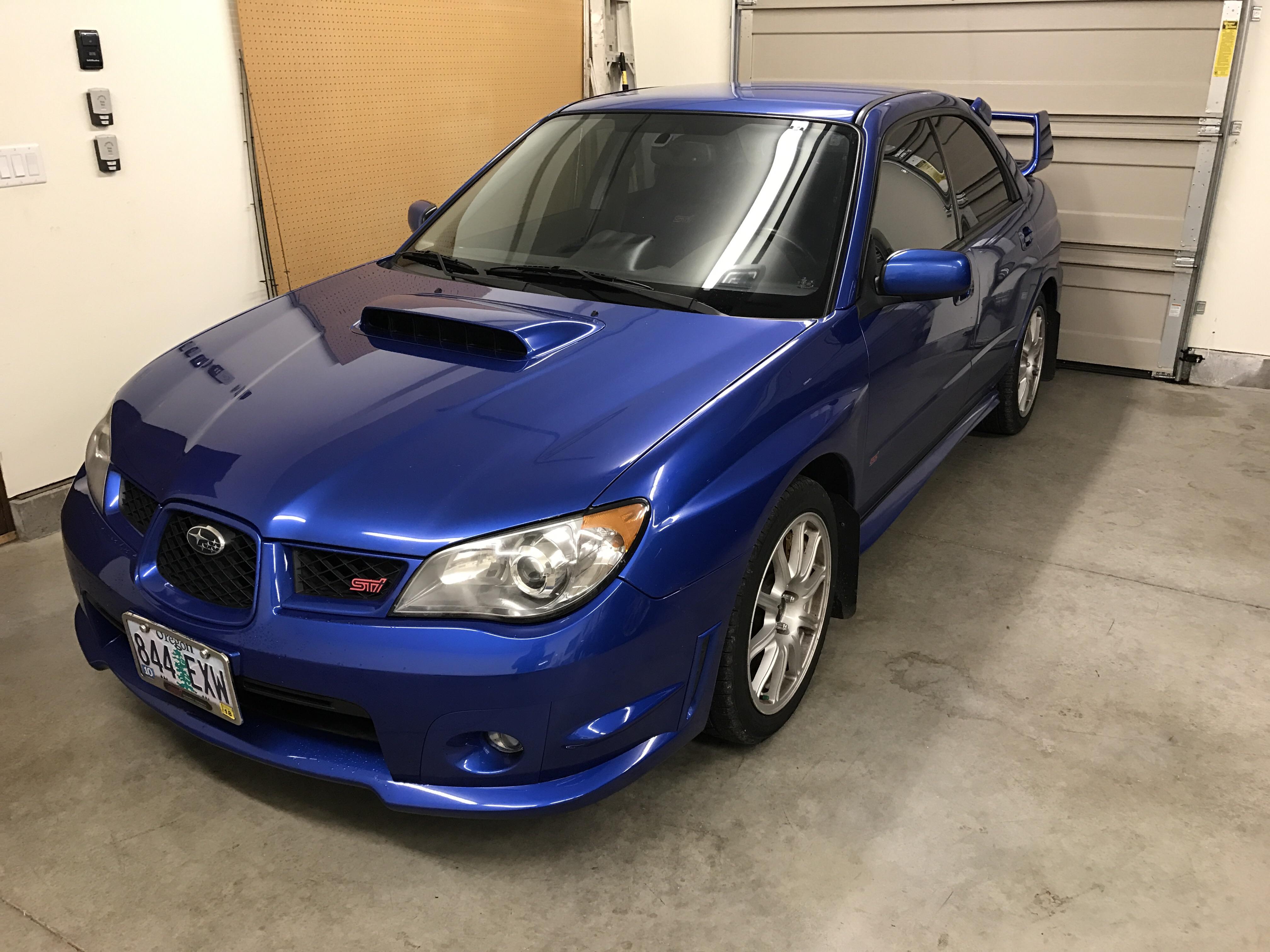 From sti to evo back to sti! I've always wanted a WRB hawkeye and now I
