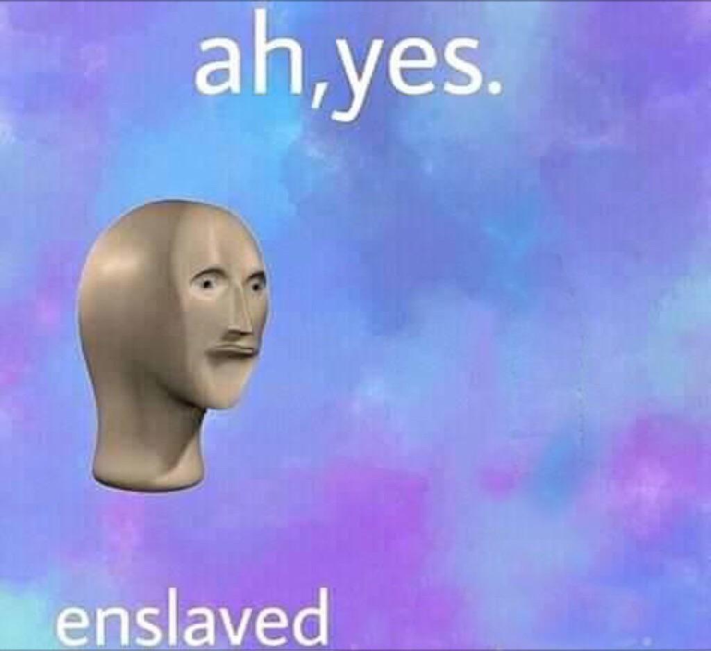 Ah, yes. enslaved _ MemeFormats