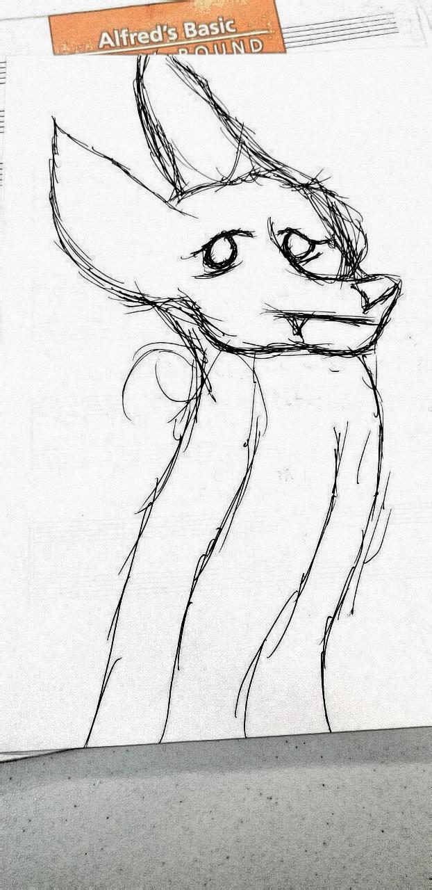 I'm a more eerie sketch artist who can't really draw traditionally