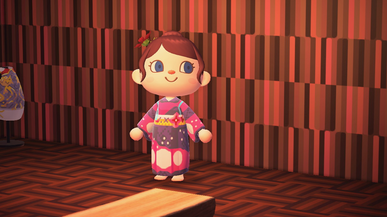 I made Hokusai's kimono in ACNH r/grandorder