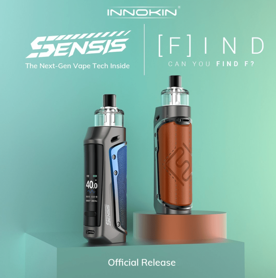 Introducing the Innokin Sensis AIO Pod Vaporizer, featuring Innokin's