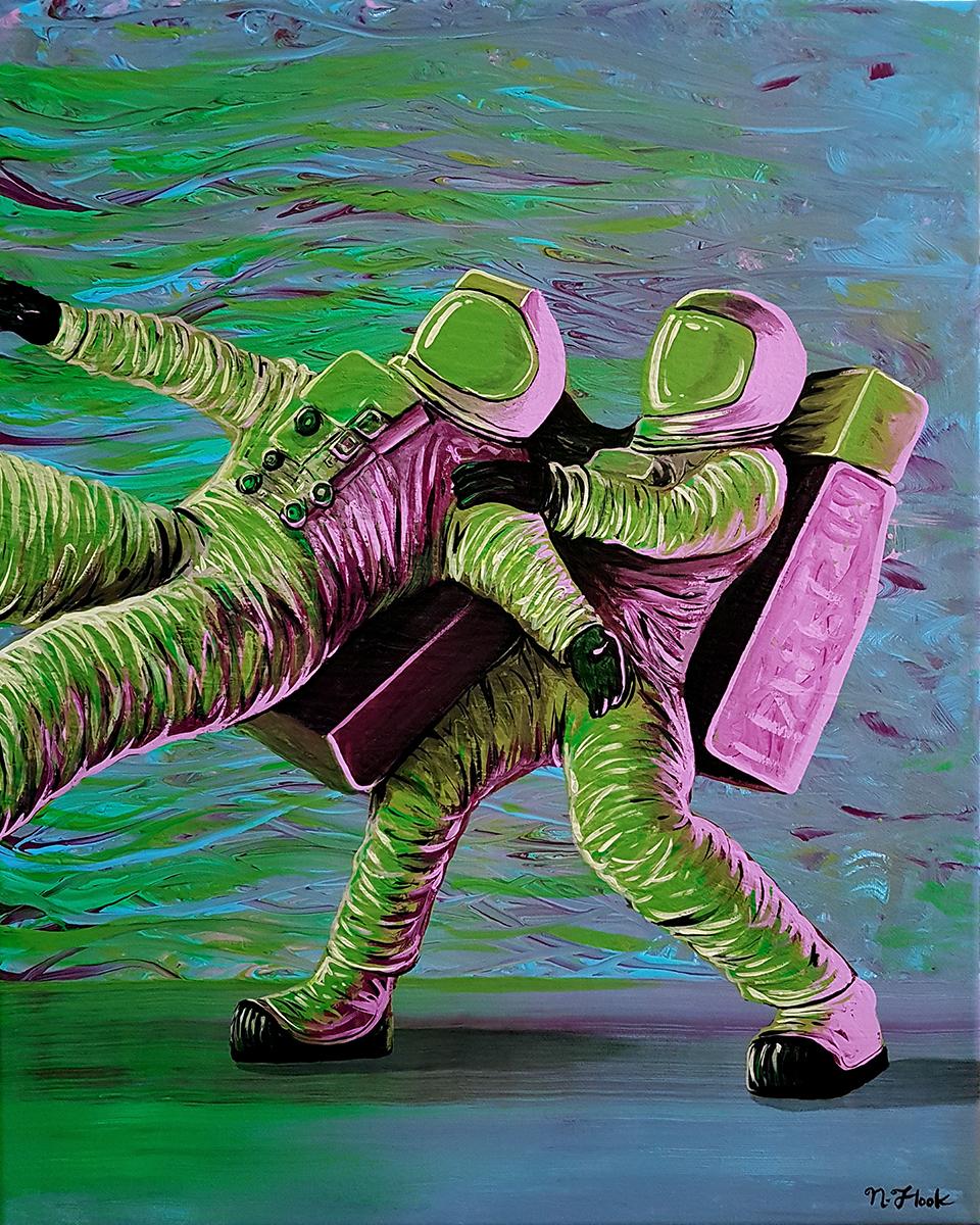 Just finished this acrylic painting r/pics