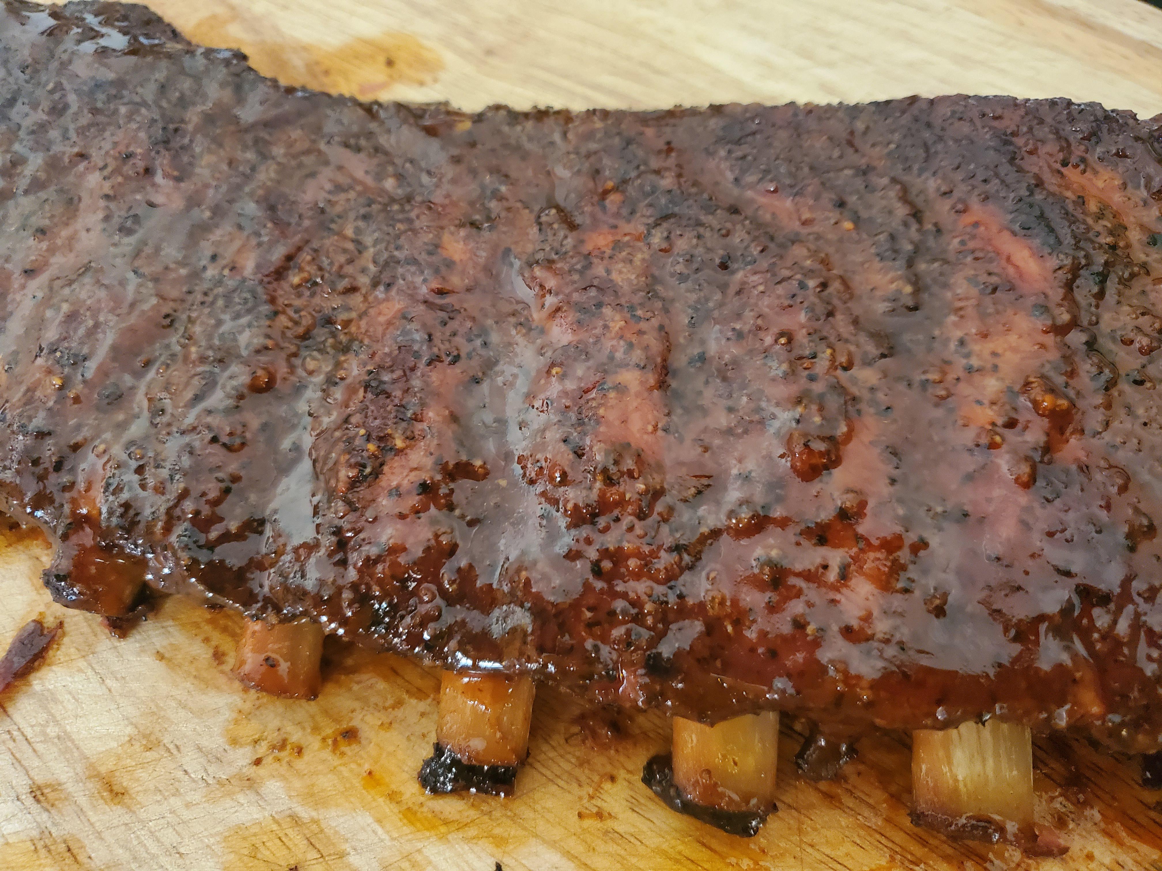 Aaron Franklin Masterclass Ribs. Compart Duroc smoked over Oak and