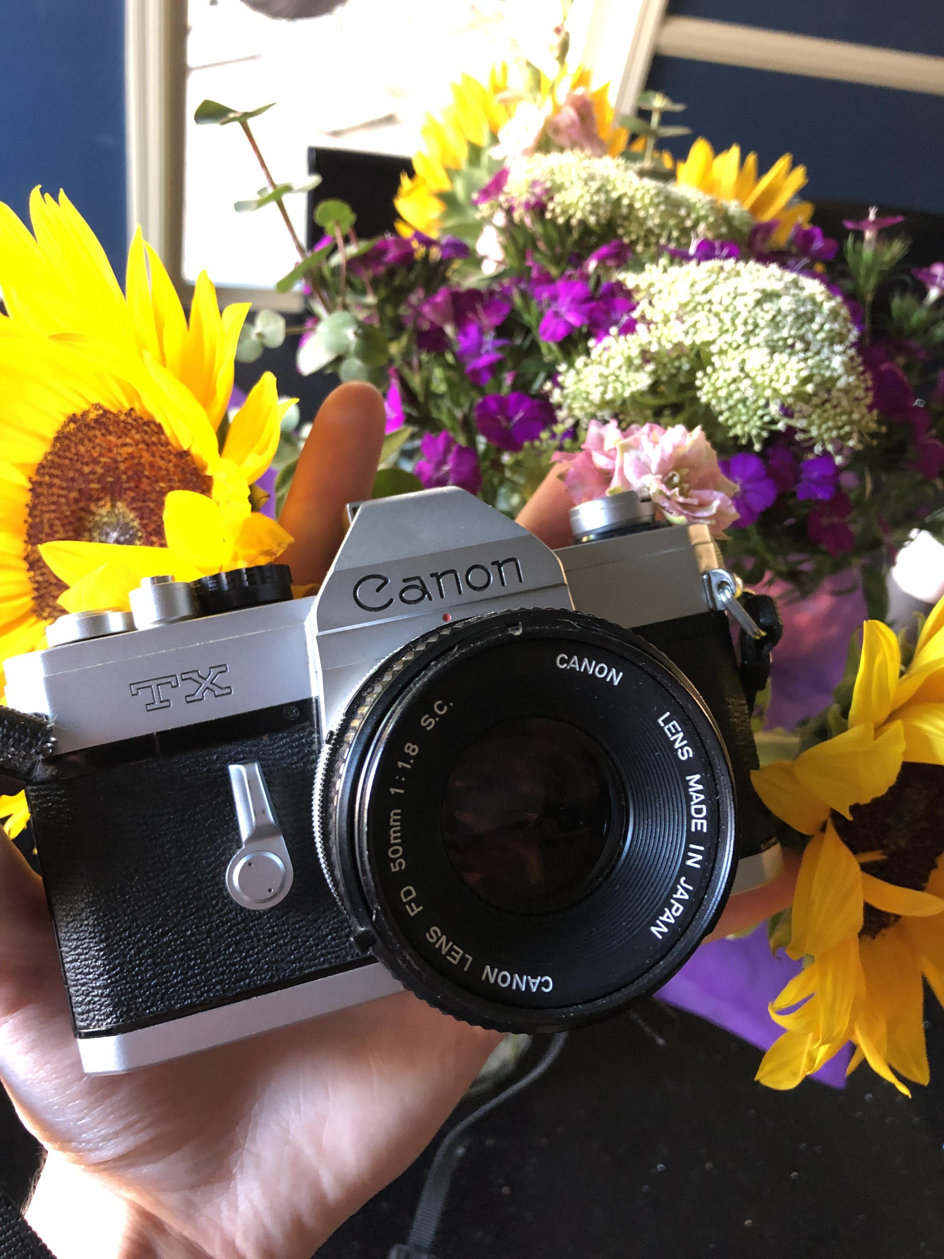 My first film camera! The Canon TX