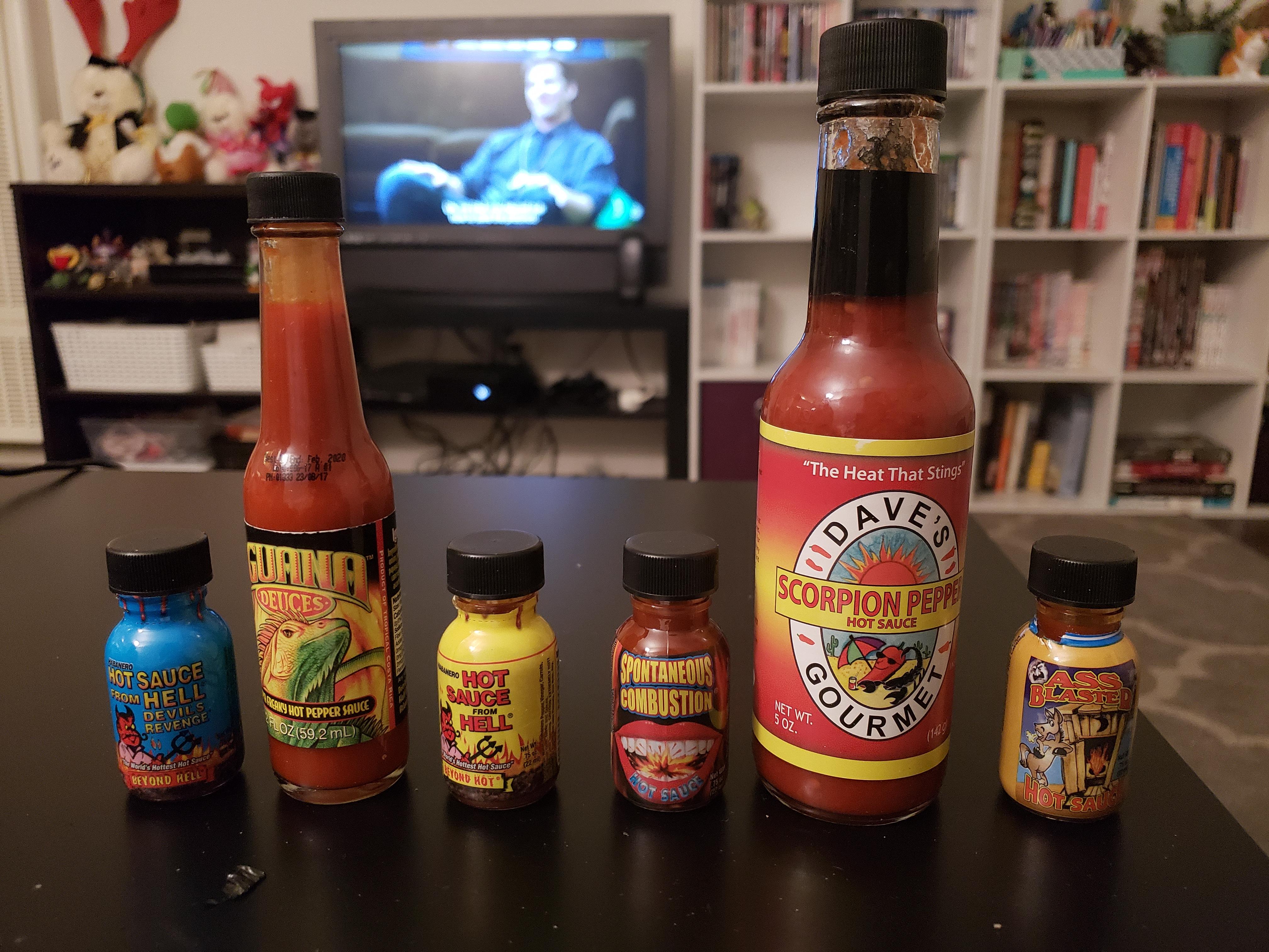 New hot sauces from The World Market, ranked from least to hottest r
