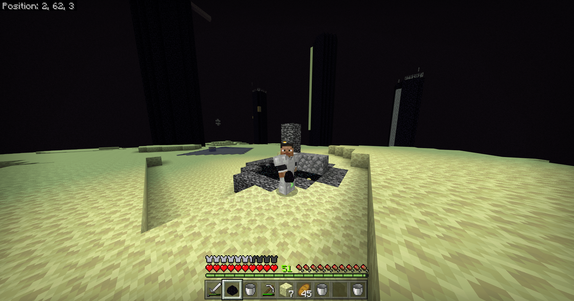 Jesus why is the Bedrock Edition ender dragon so hard, it comes down to charge at you every 15