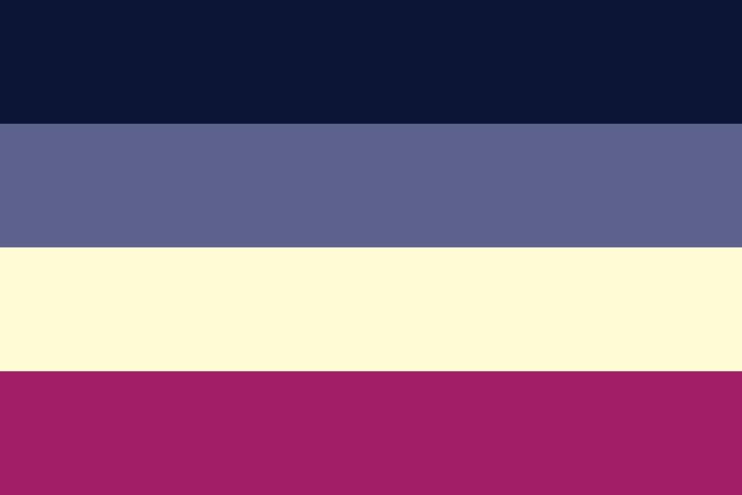 I made a flag?? It doesn't have any serious meaning or anything, I just wanted to combine the