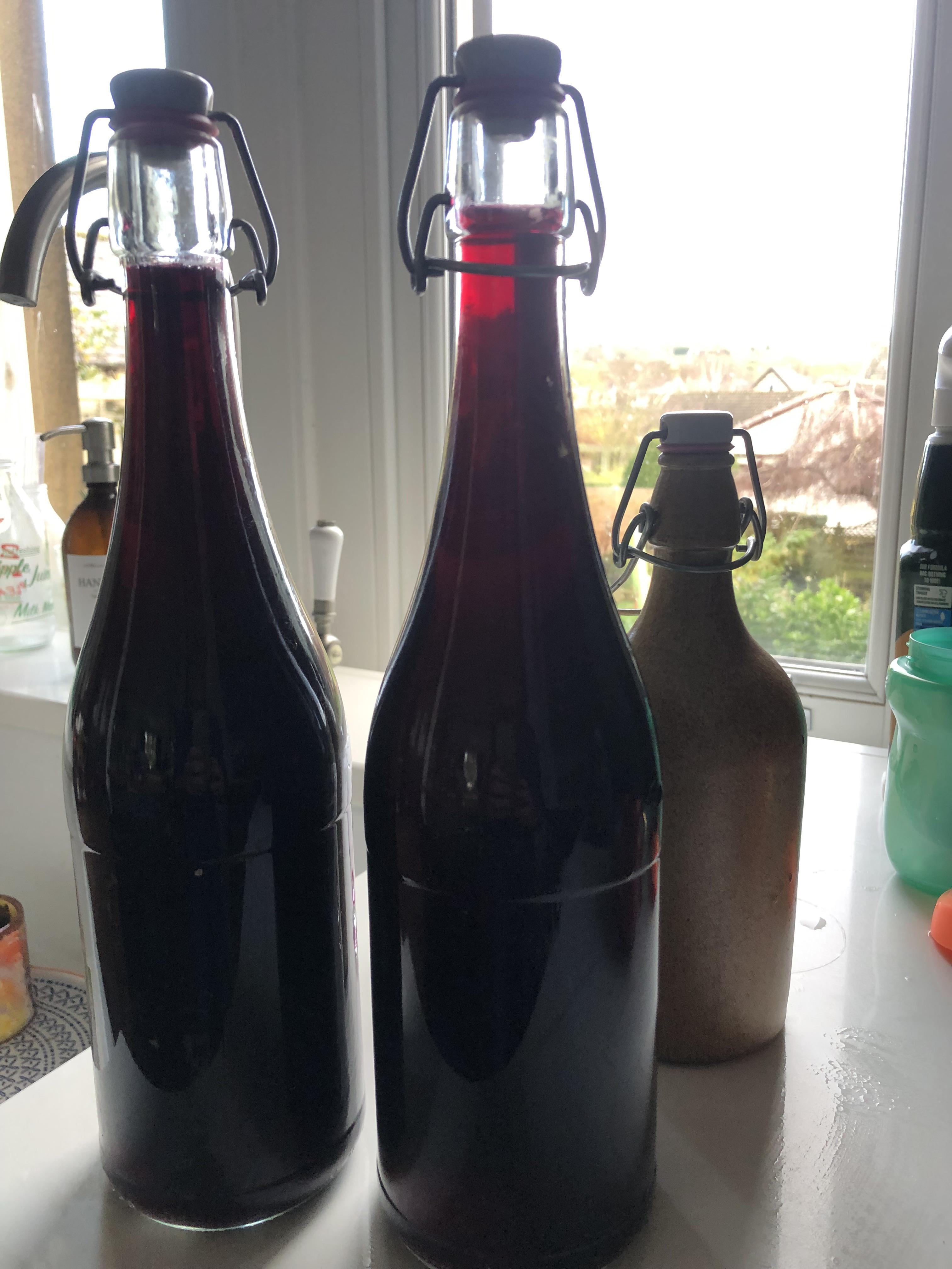 I’ve bottled. 9 ABV. Colours good. Tastes a bit watery but fruity is