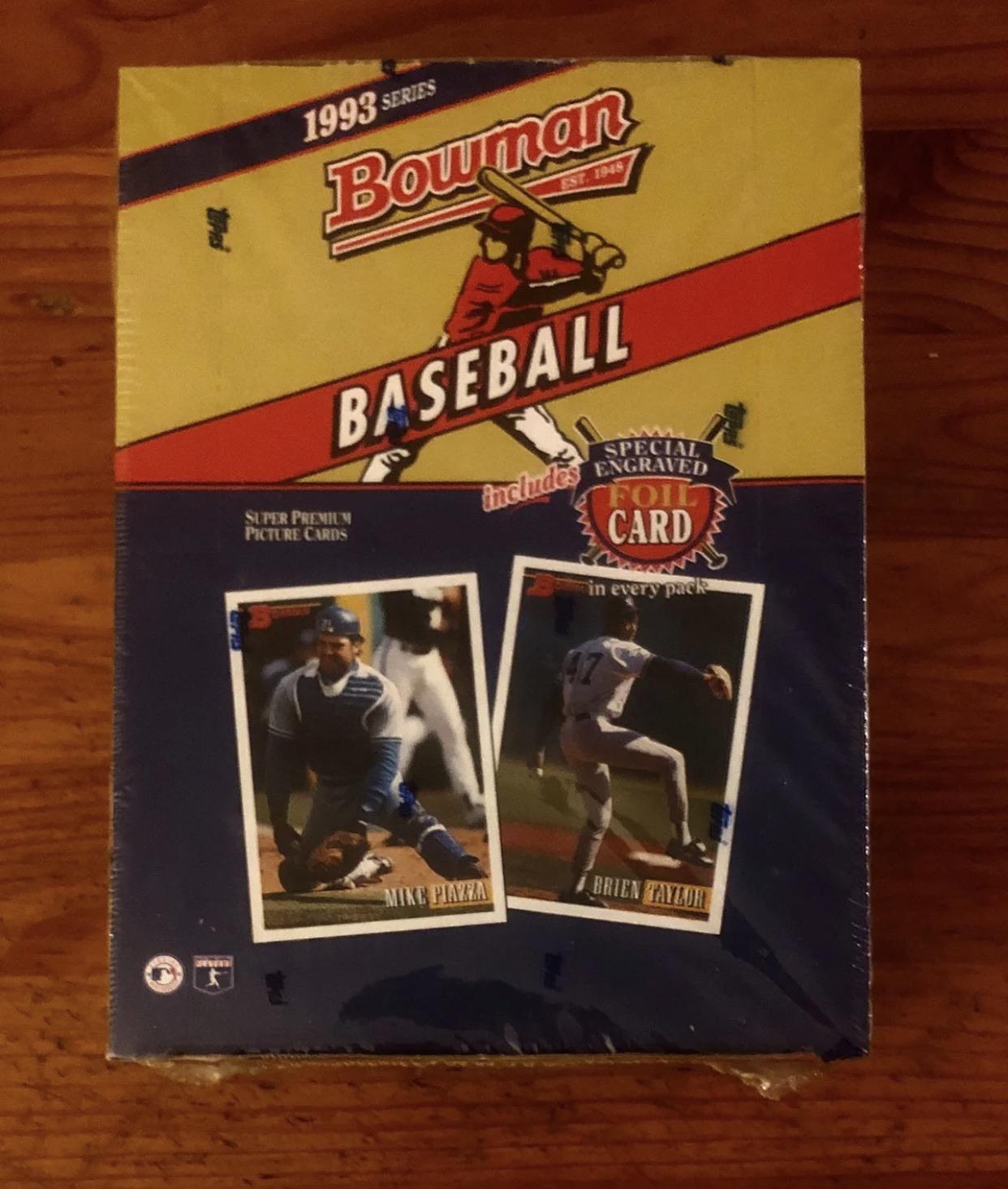 1993 Bowman Baseball Sealed Box 115 Shipped (USPS 23 Day Priority