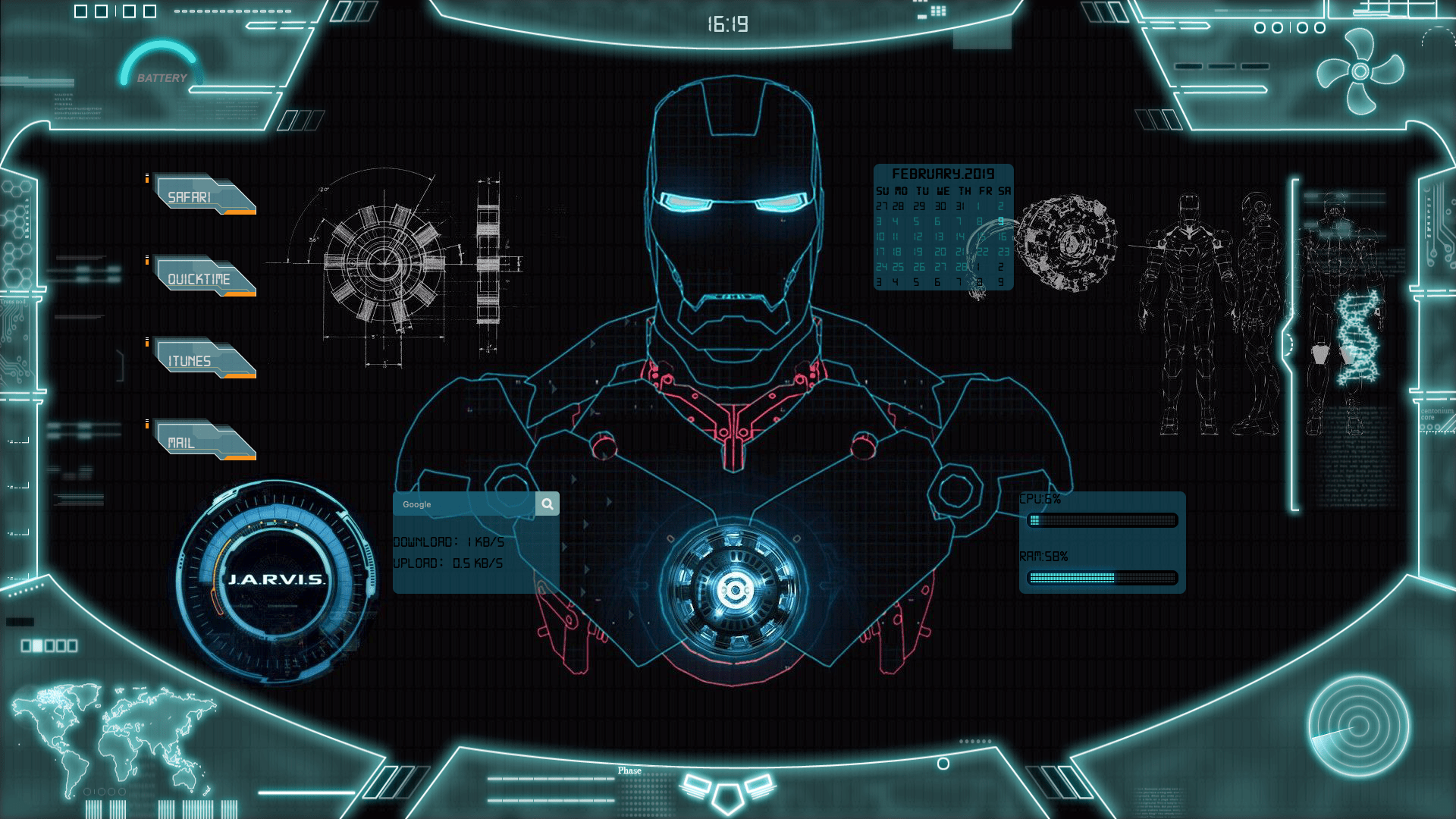 Jarvis Dynamic Desktop r/desktops