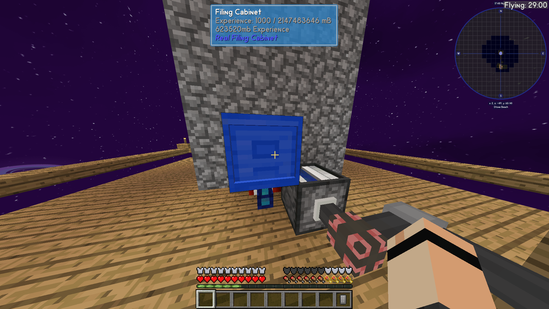 Am I the only weirdo that stores exp on filing ? How you guys