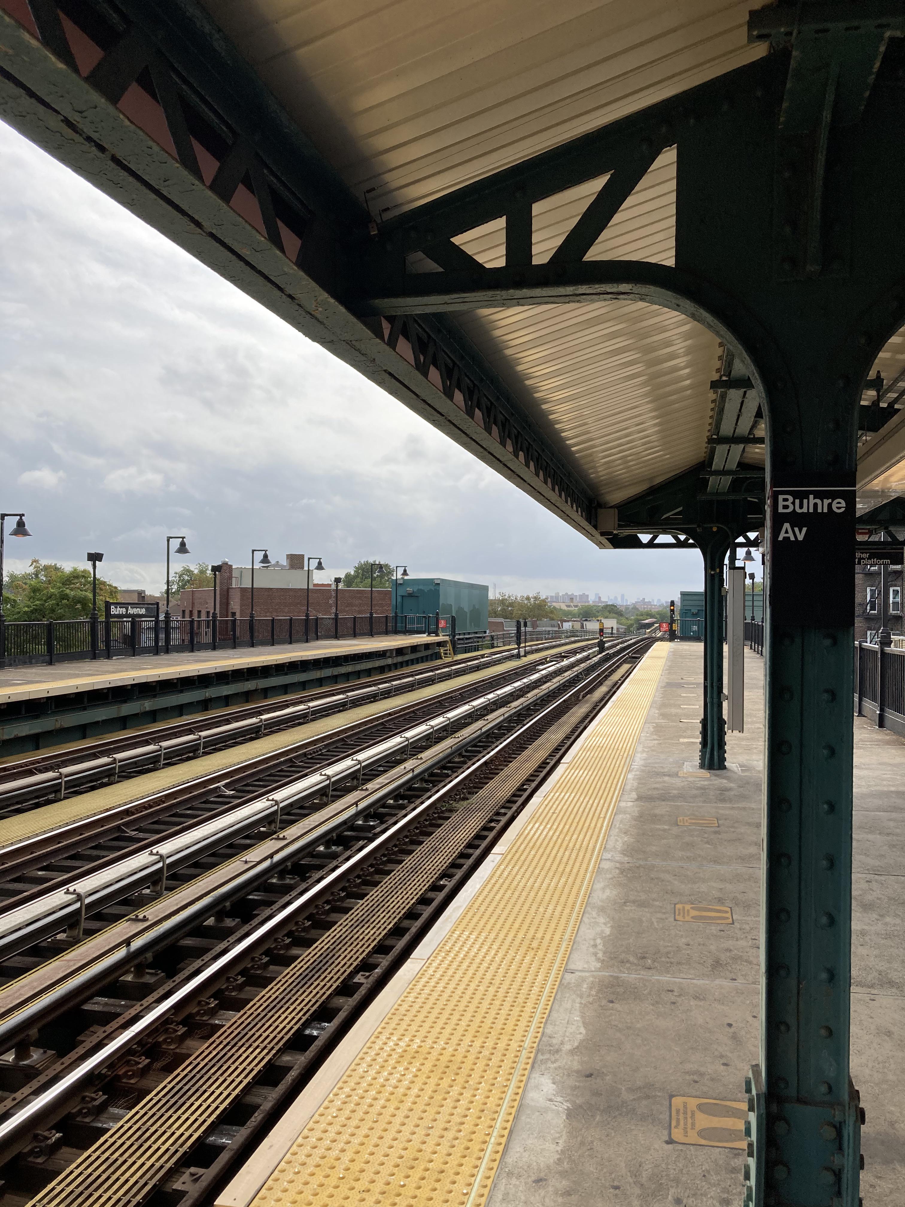 The view at Buhre Ave r/nycrail