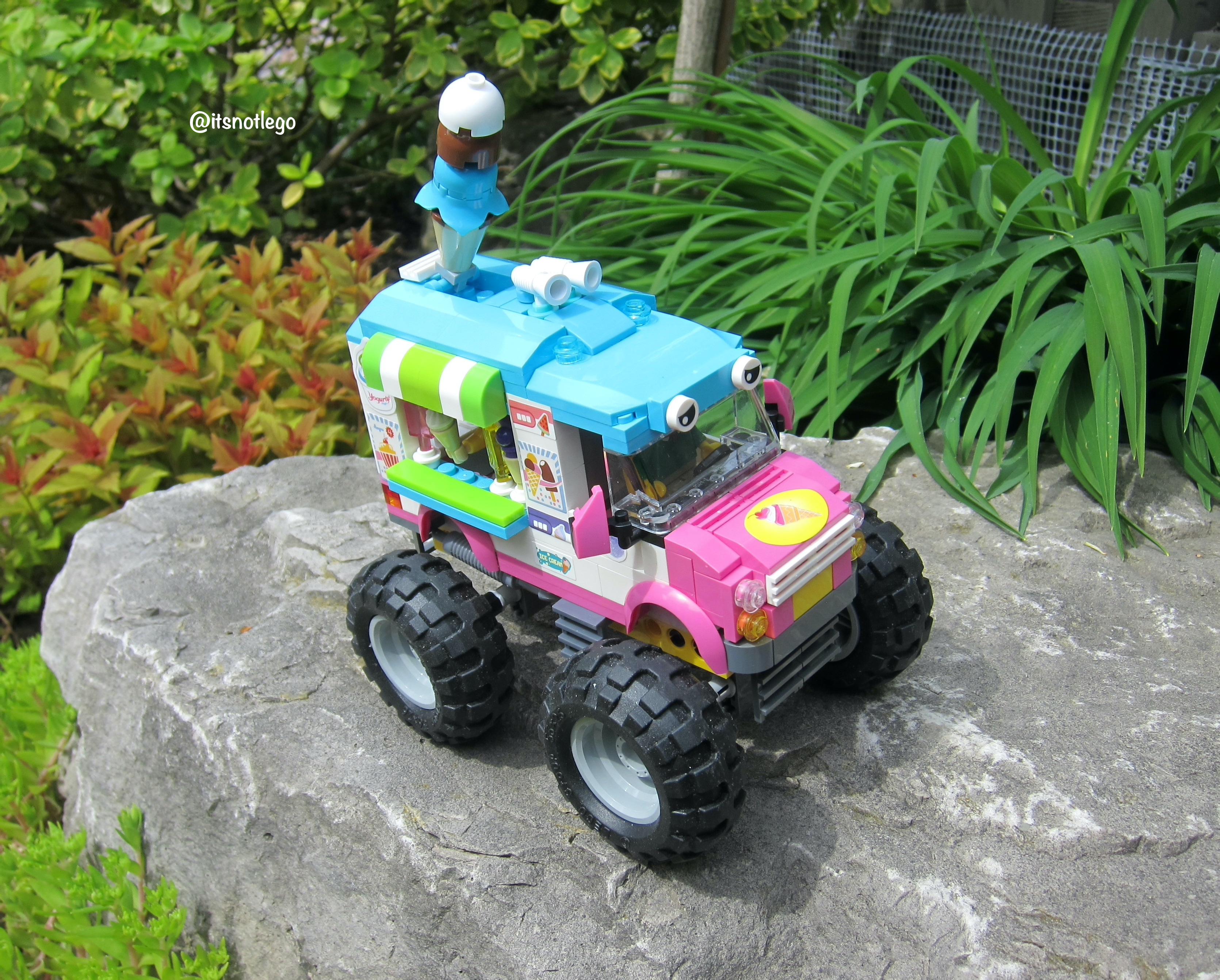 I made a Monster Ice Cream truck! r/buildingblocks