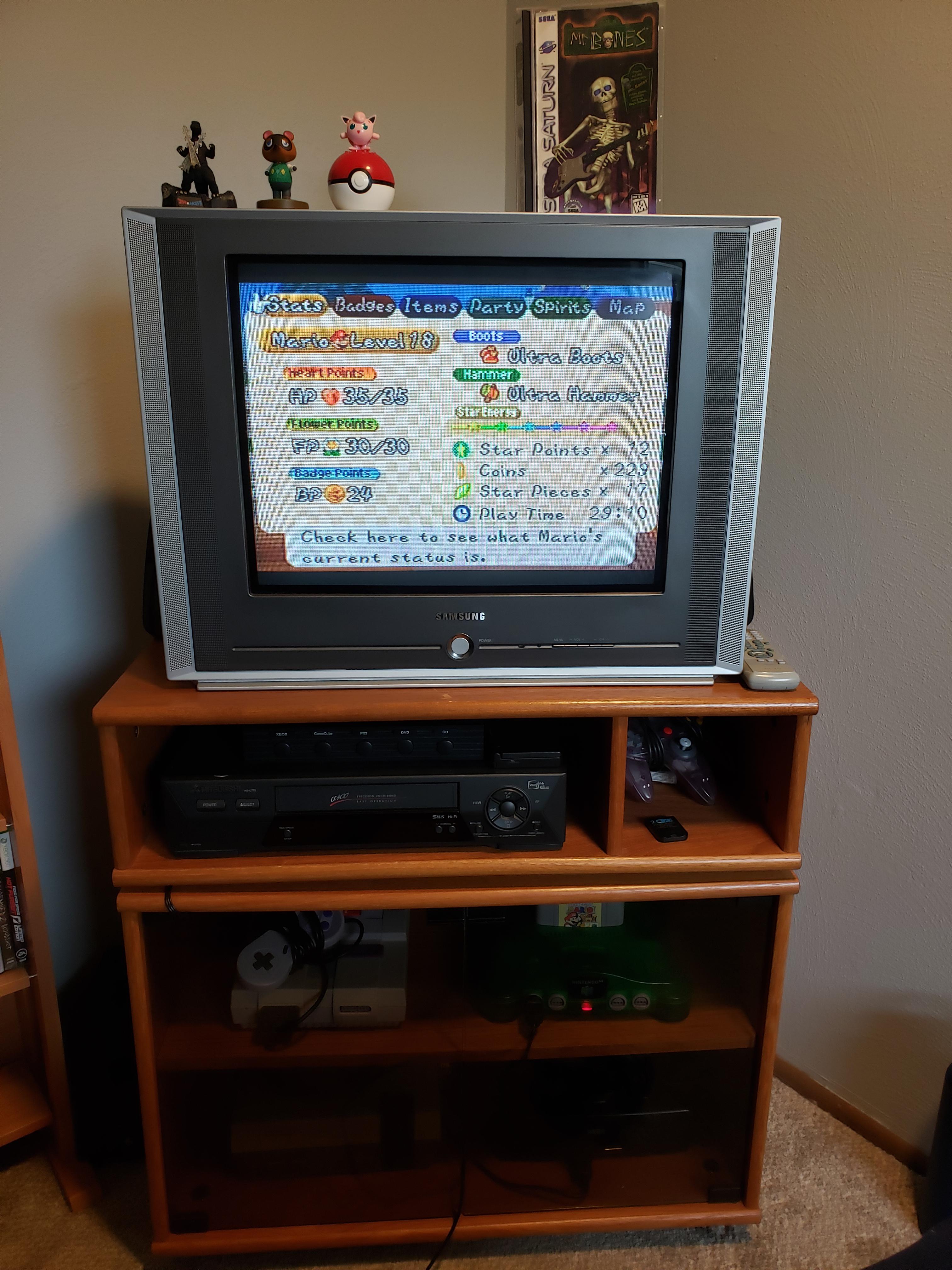Just picked up this 2006 Samsung CRT for 20 bucks and the picture is