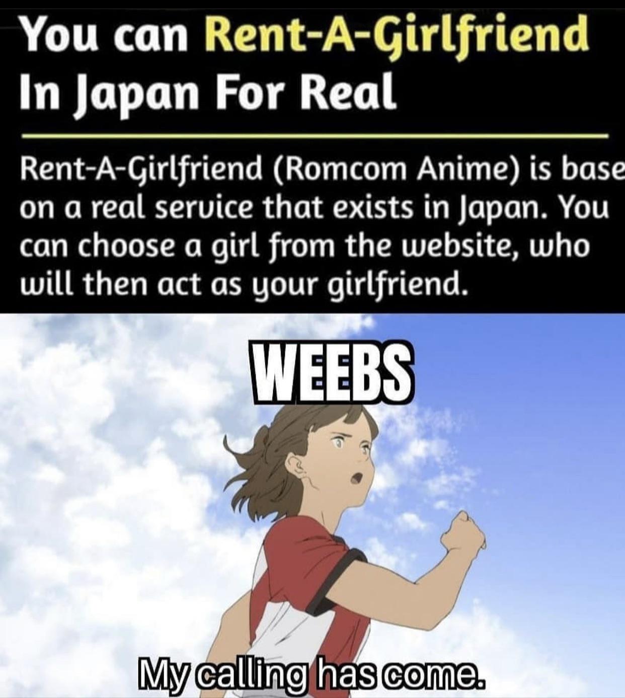 Rent a girlfriend r/Animemes