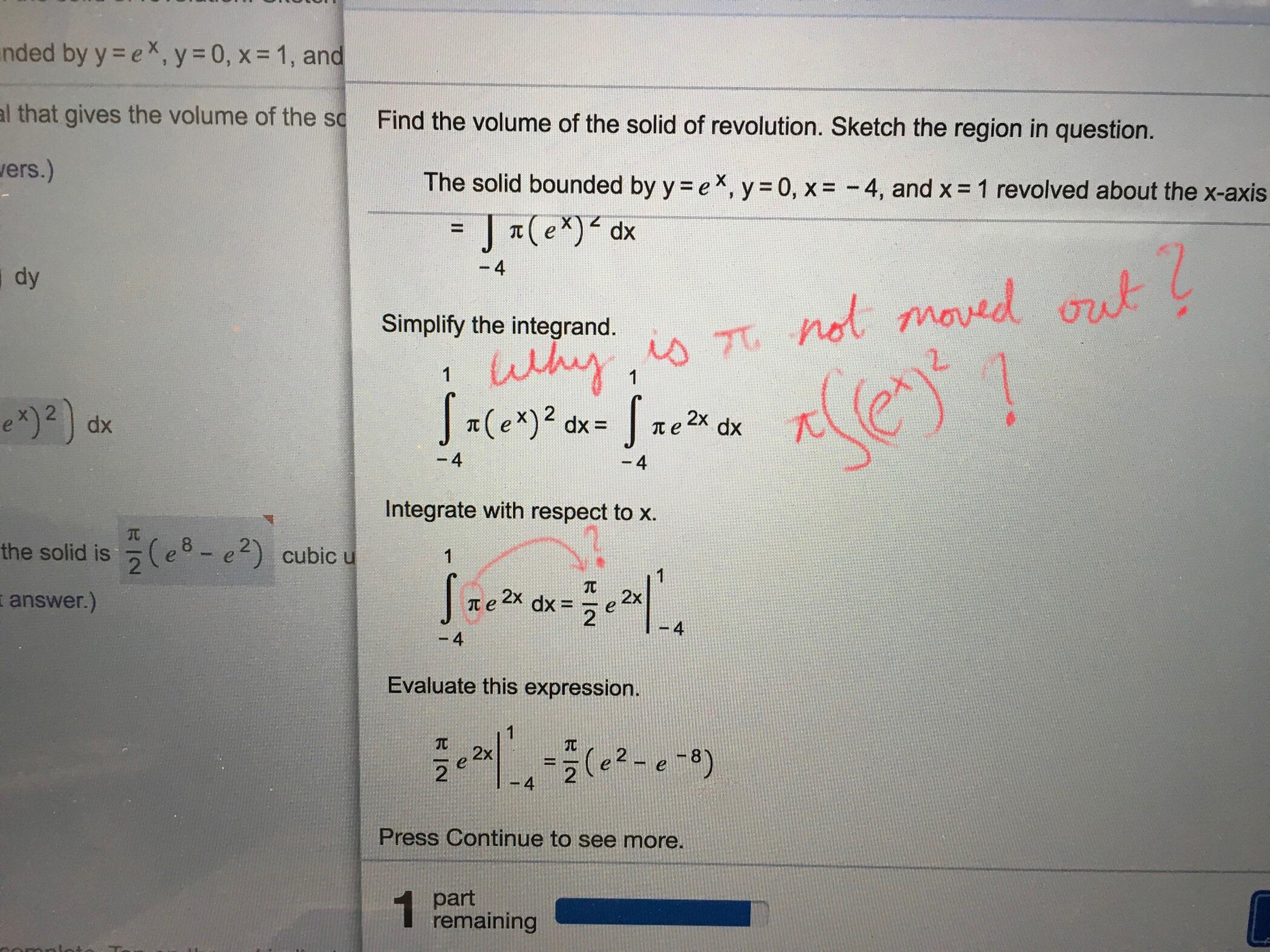 Need Help I don't understand why the pi is not pulled out to the front