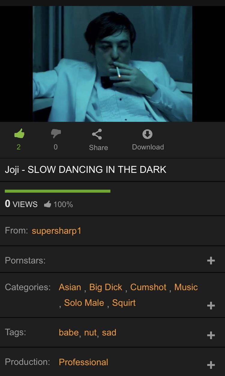 Slow dancing in the dark uploaded to Pornhub : PinkOmega