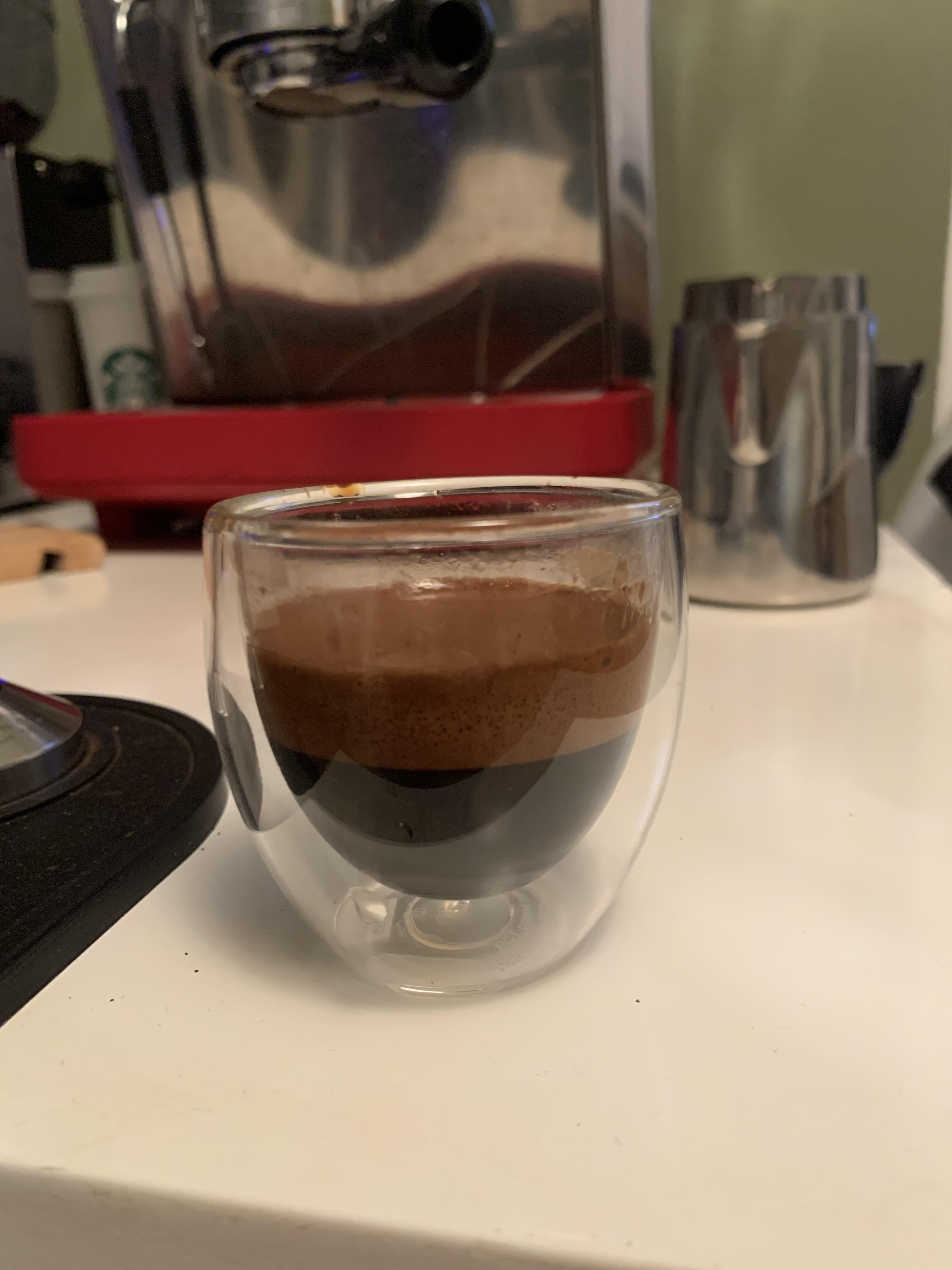 Is there something as too much crema? (17g In 34g out in 35s) r/espresso