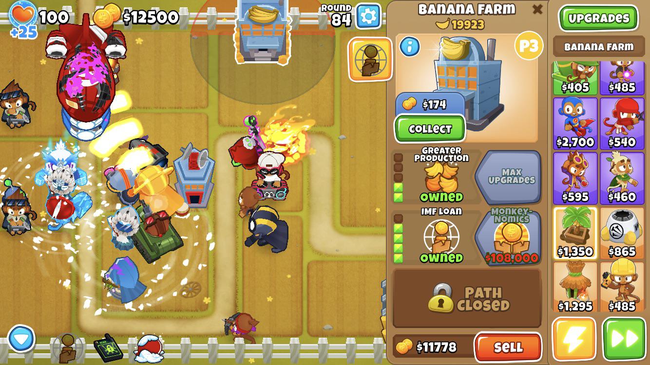 IMF loan farm ability occasionally stops working, despite no debt or