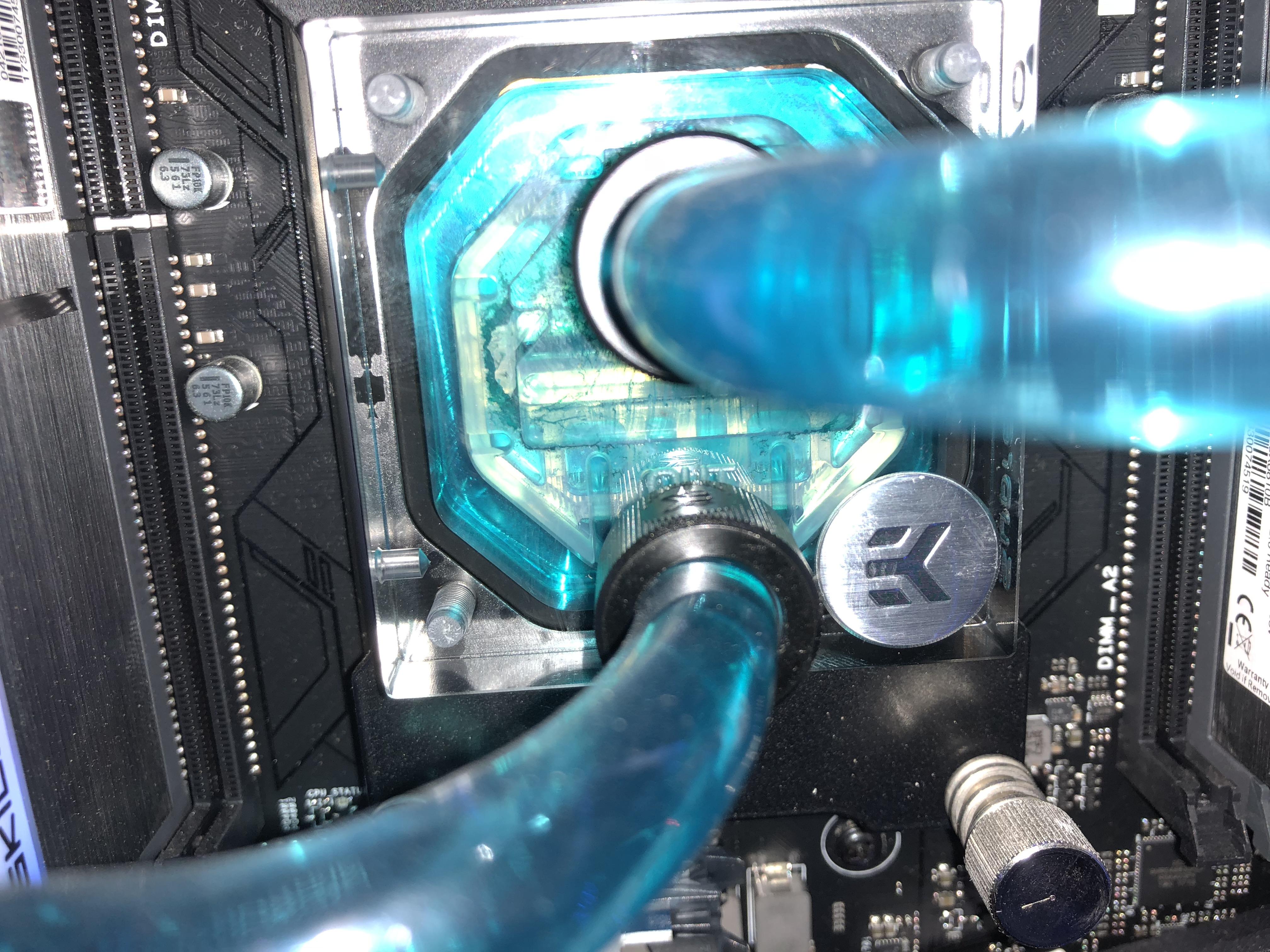 Is something wrong with this block? r/watercooling