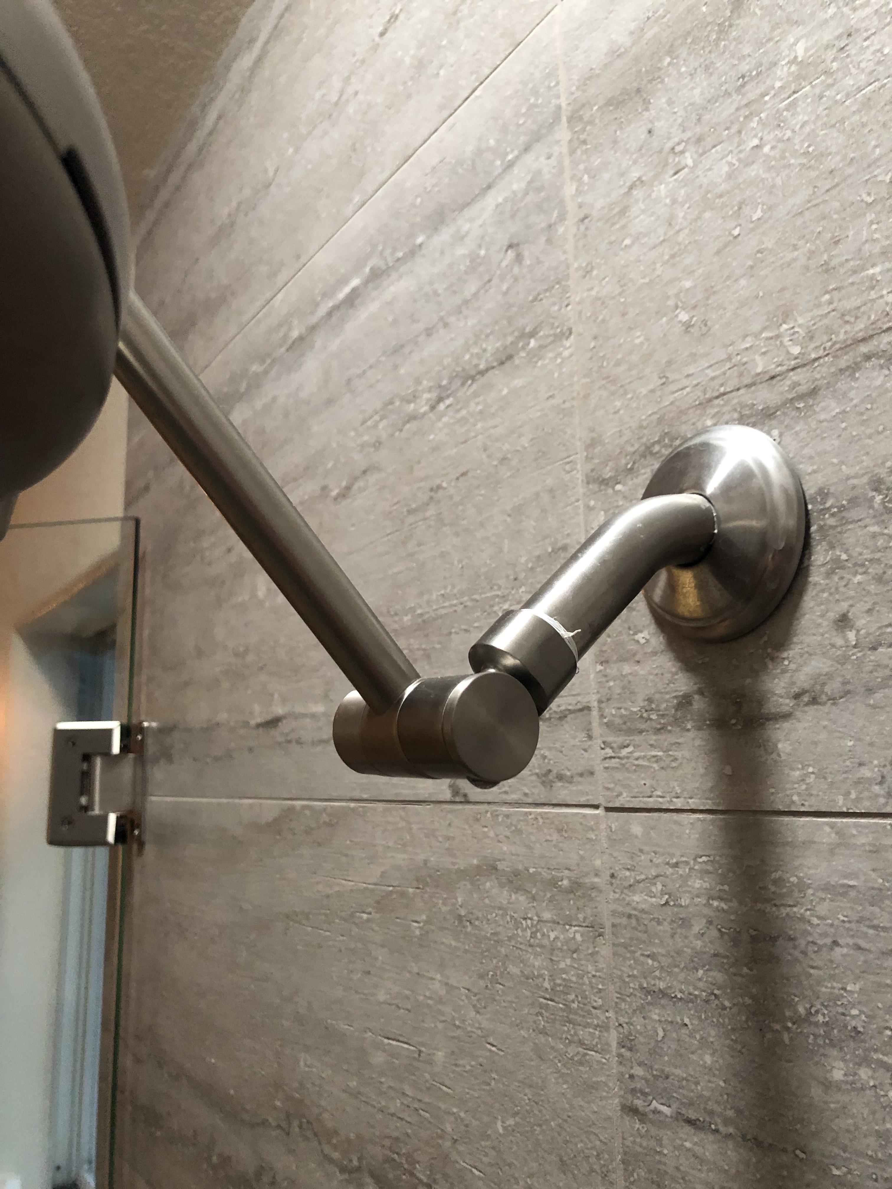 How to tighten shower arm? r/howto