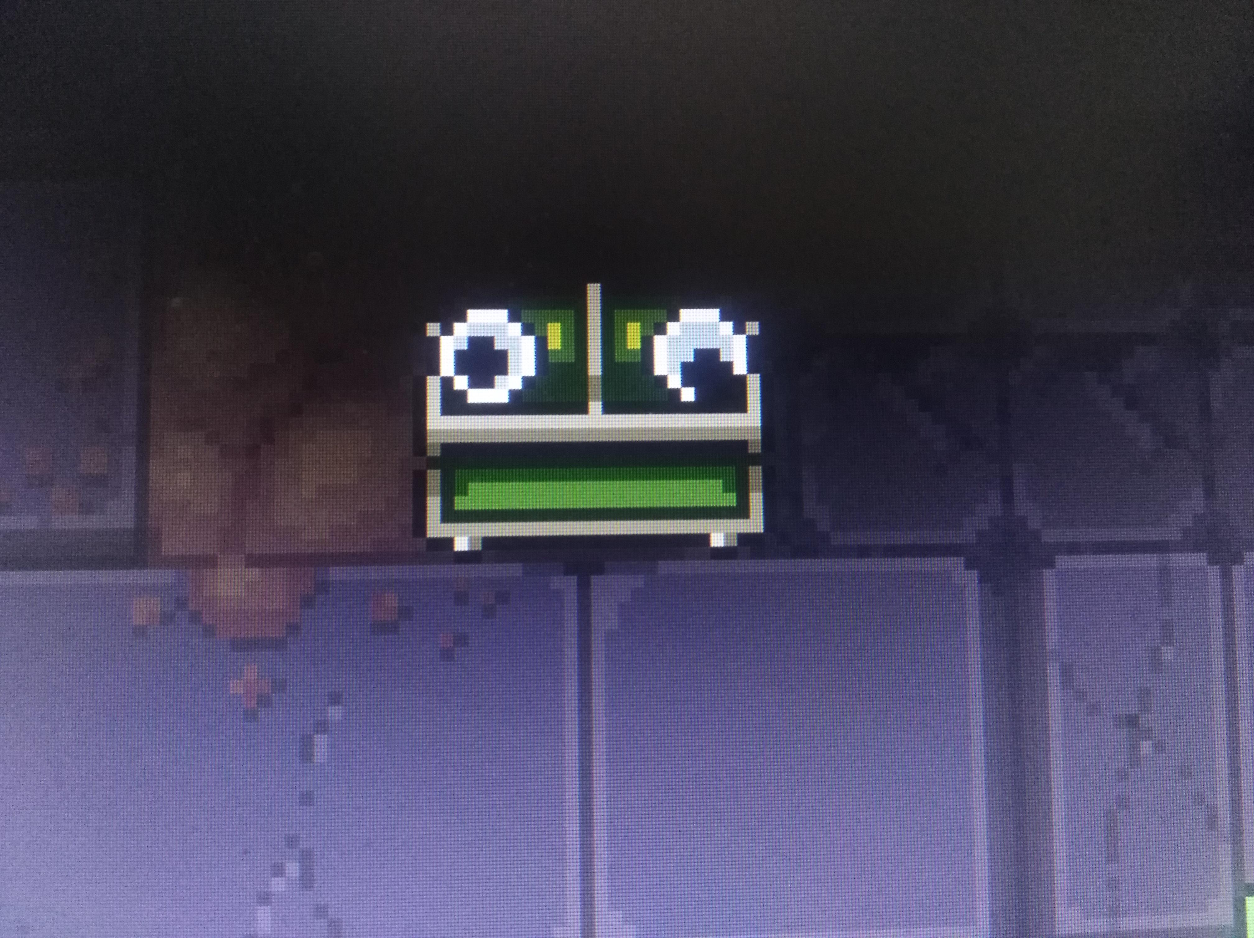 I've found this chest with googly eyes after the rat fight, does anyone