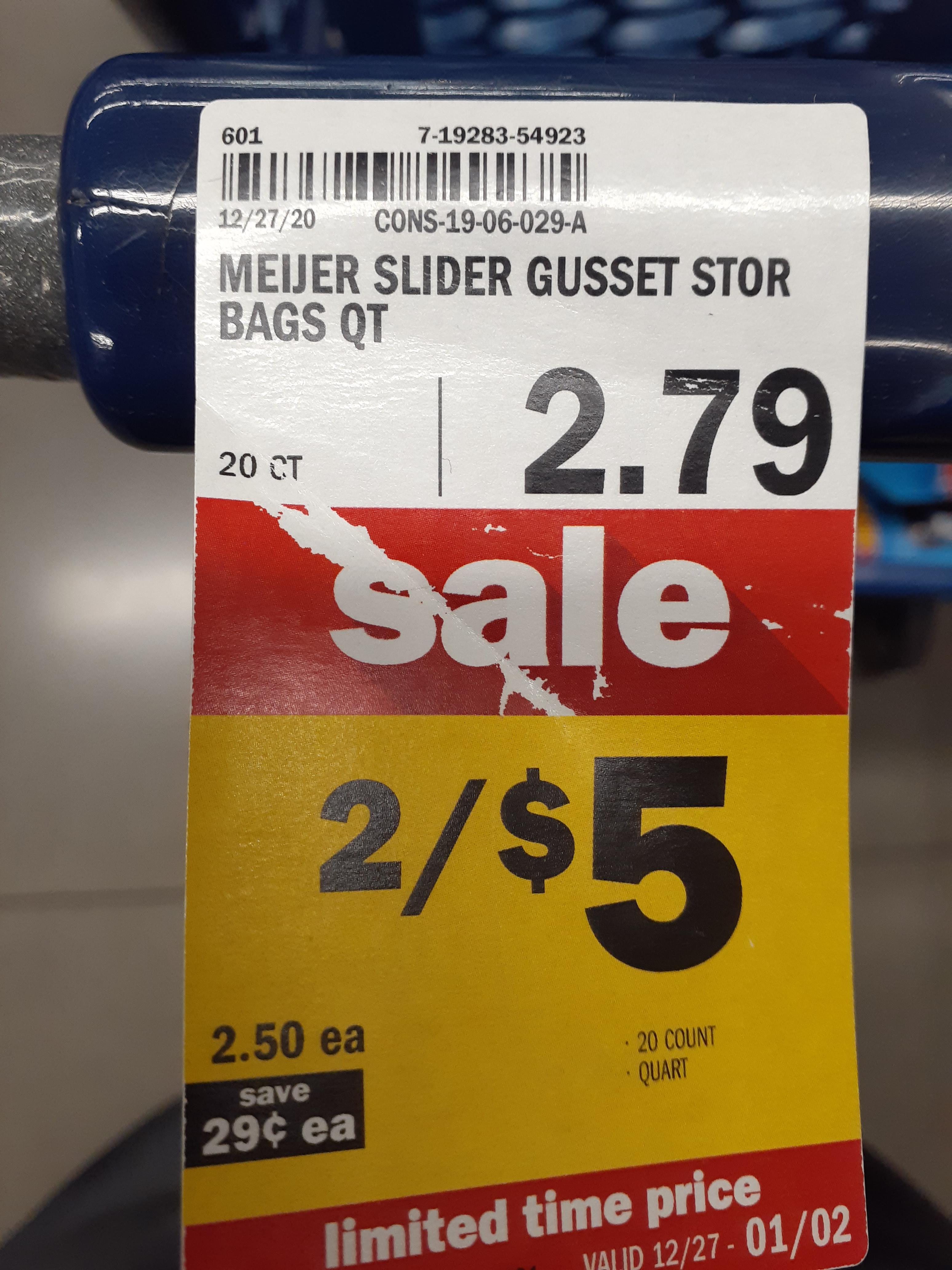 What's the oldest price tag you've seen yet? r/meijer