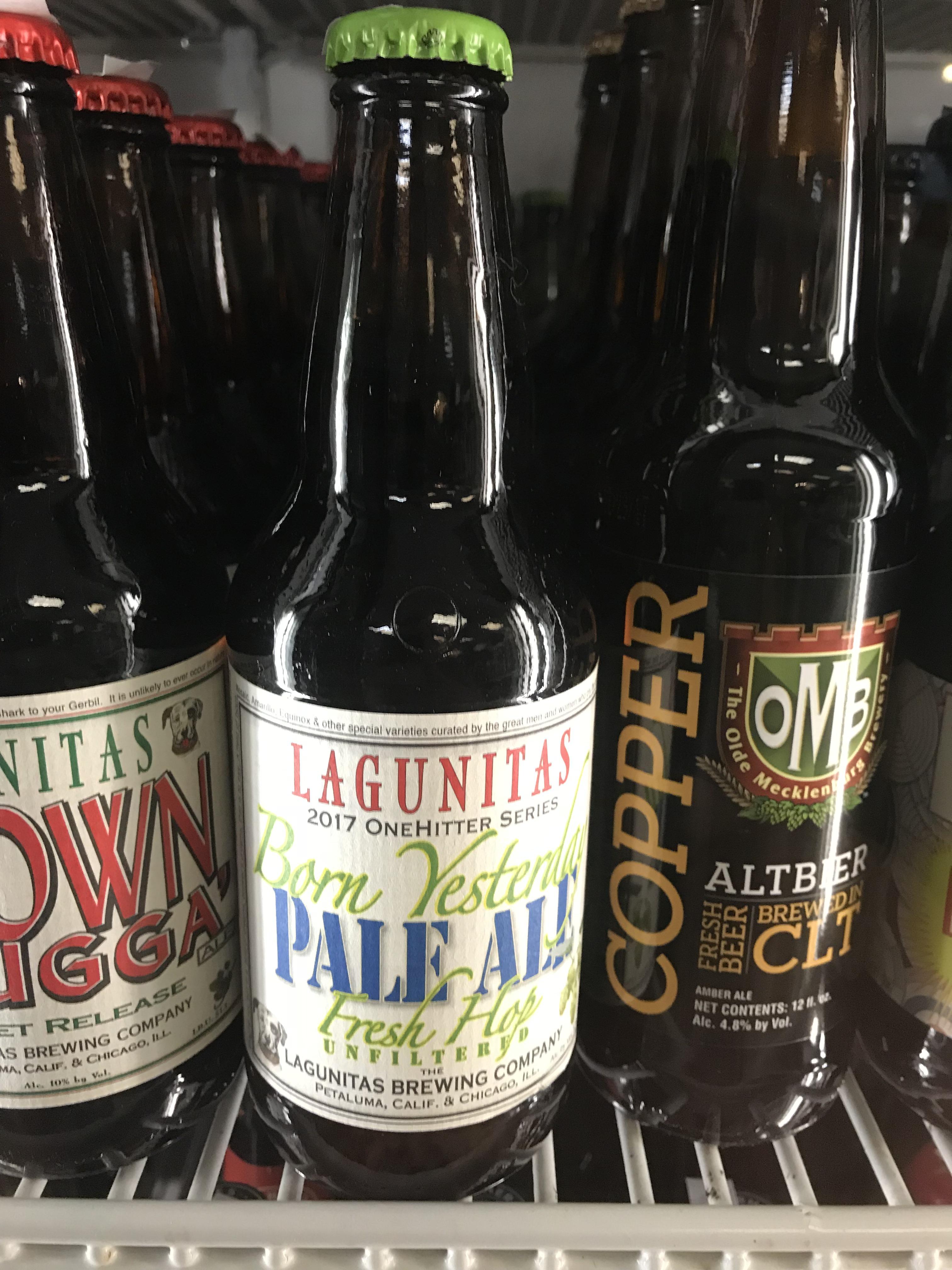 2017 Lagunitas Born Yesterday on sale at a bottle shop near me. Still