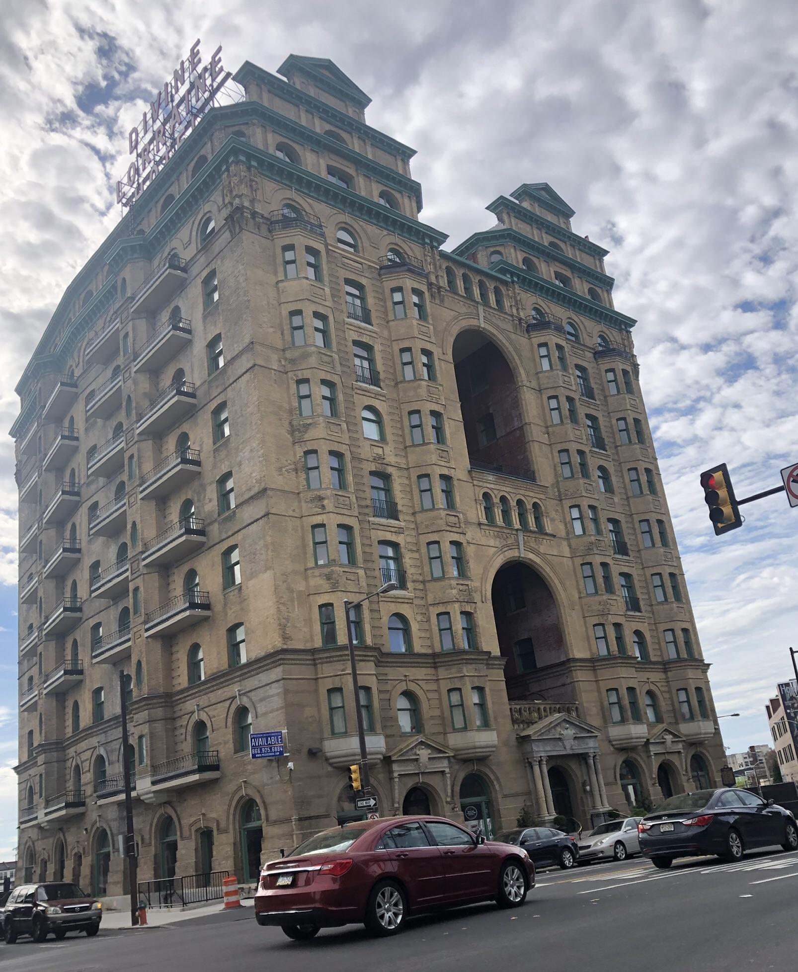 The Divine Lorraine Hotel on my way to work on Fairmount the other day