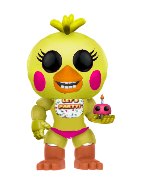 toy chica funko pop (edit) fivenightsatfreddys