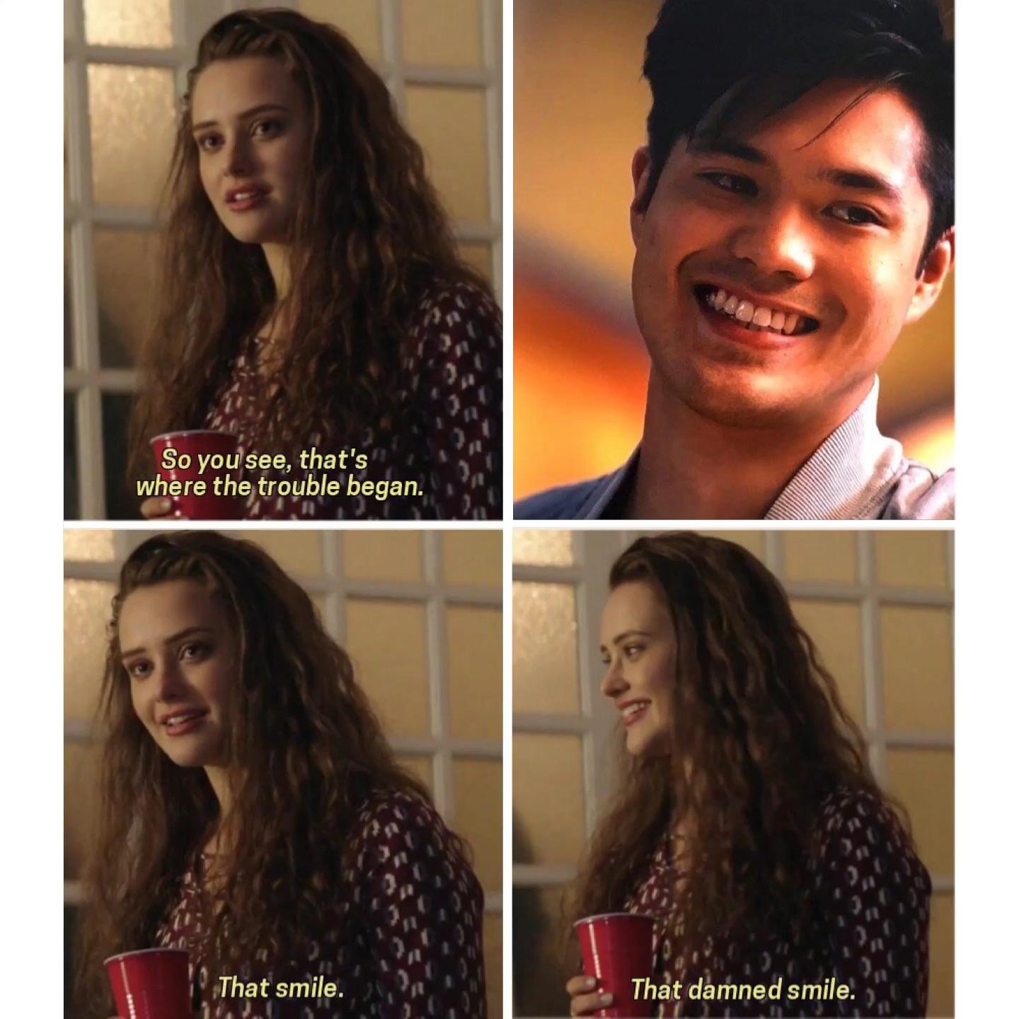 That smile. That damned smile. 13ReasonsWhy