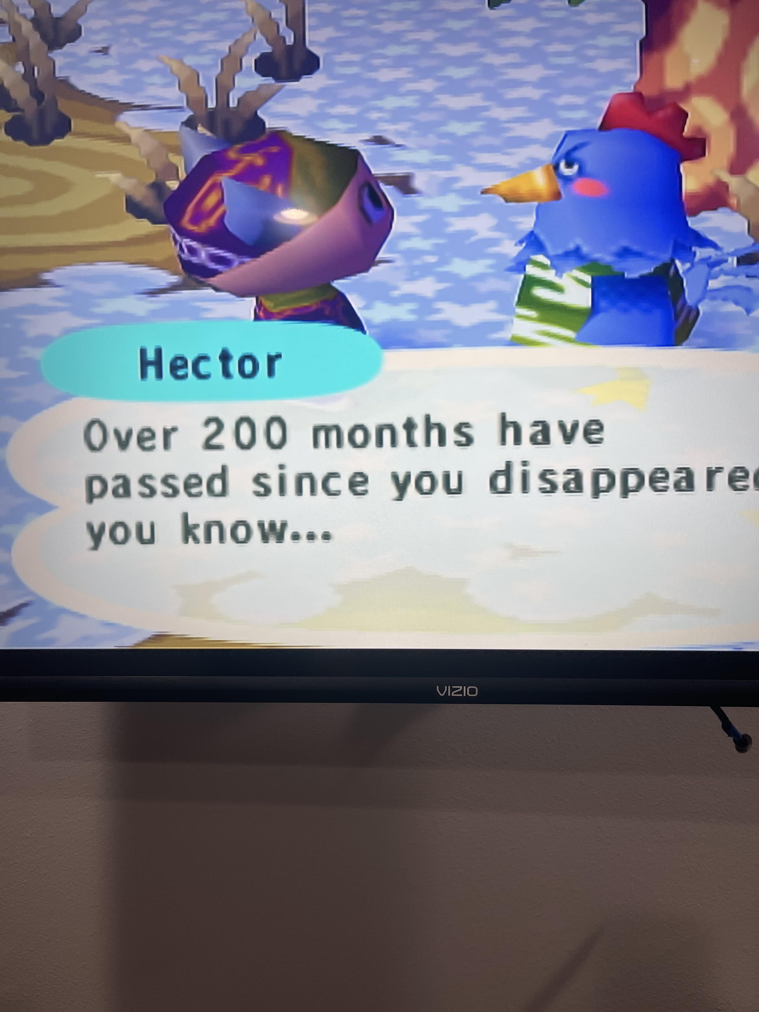 I decided to jump back into Animal Crossing. It’s been awhile... r