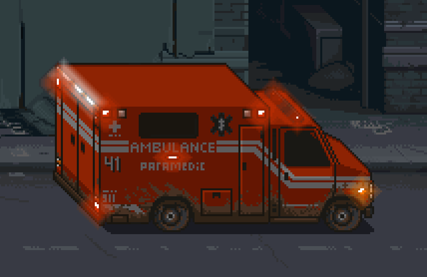 Ambulance Lights Flashing Gif