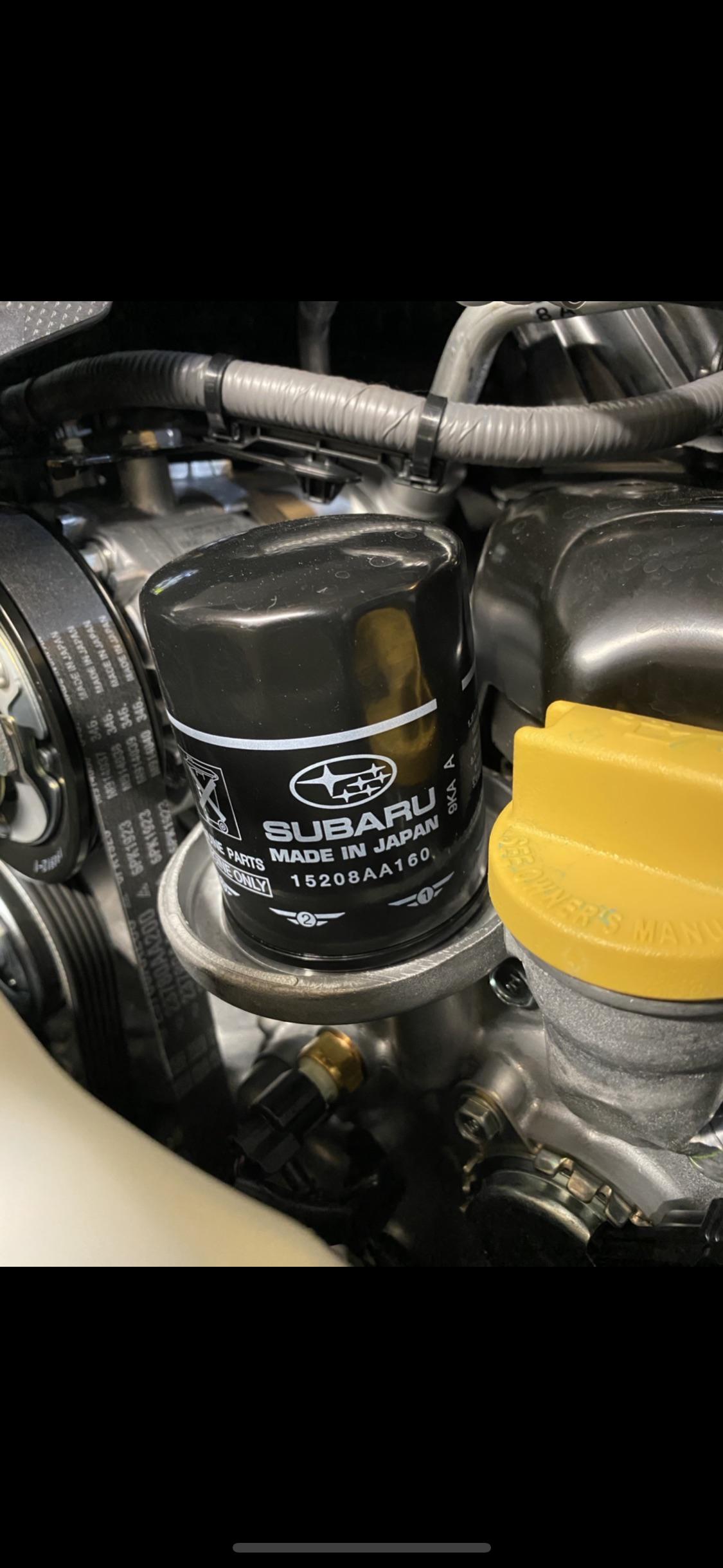 2020 Forester oil filter online? r/SubaruForester
