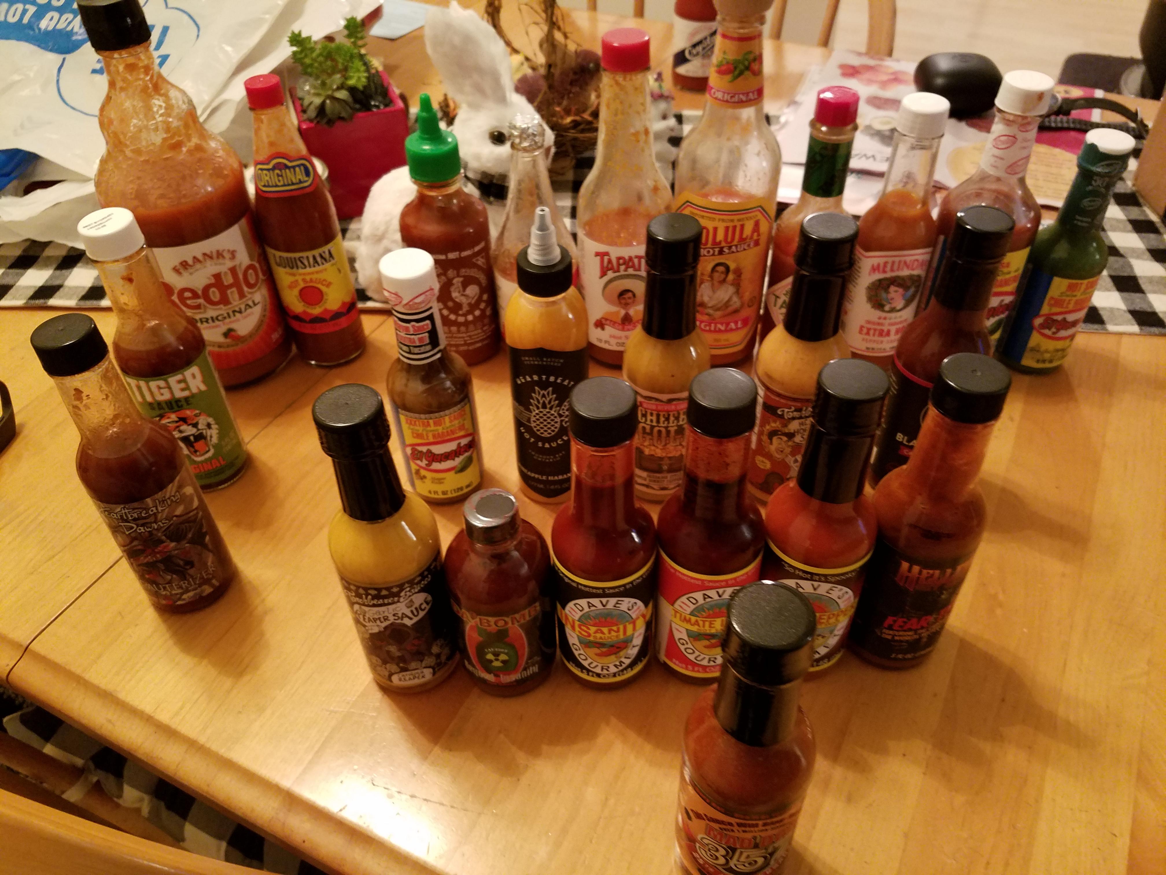 550 to 1,000,000 really fast. Hot Ones inspired hot sauce tasting