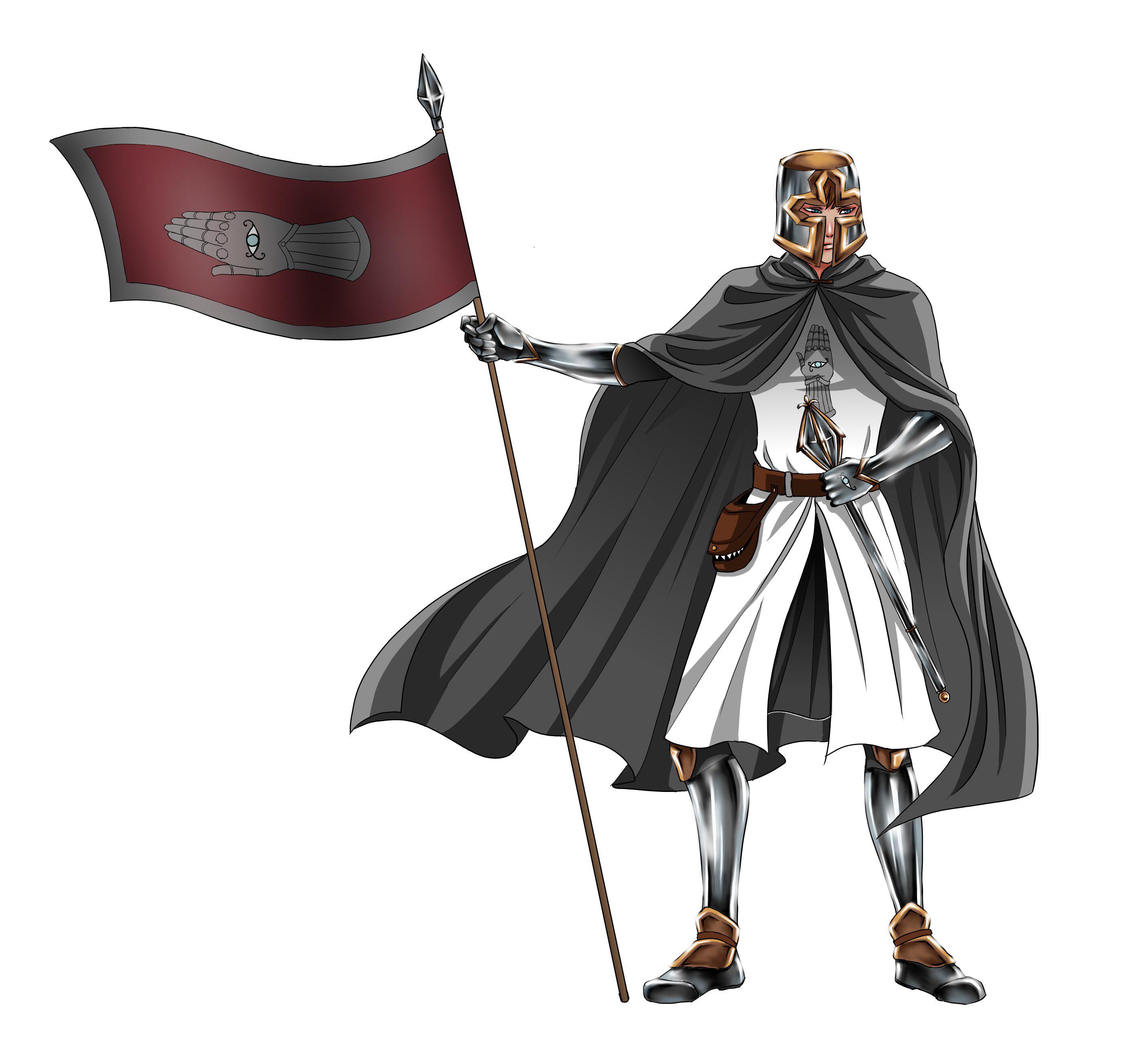 Life Domain Cleric of Helm [Art] [OC] r/DnD