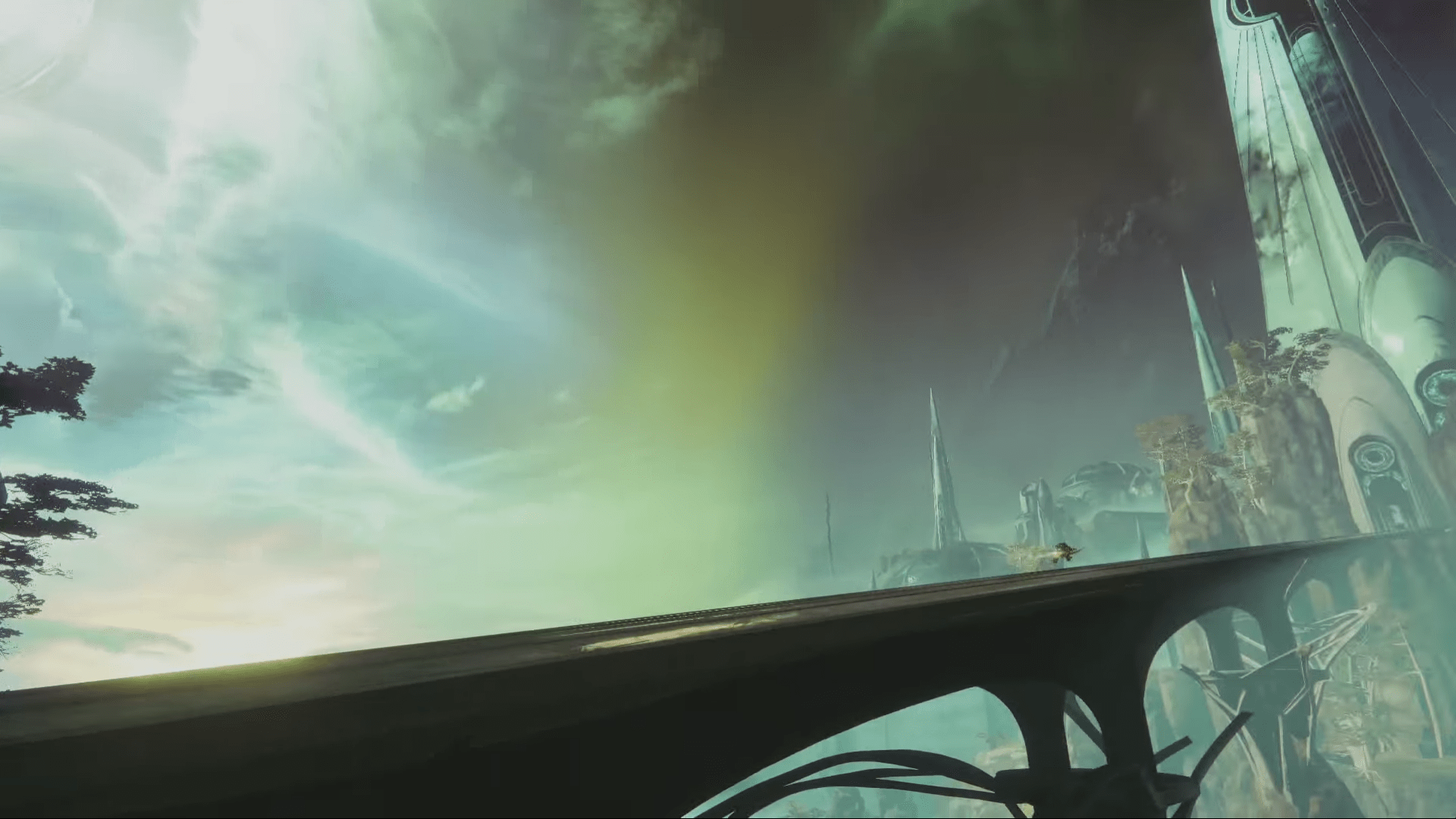 In the dreaming city trailer it showed a hunter riding a sparrow on the