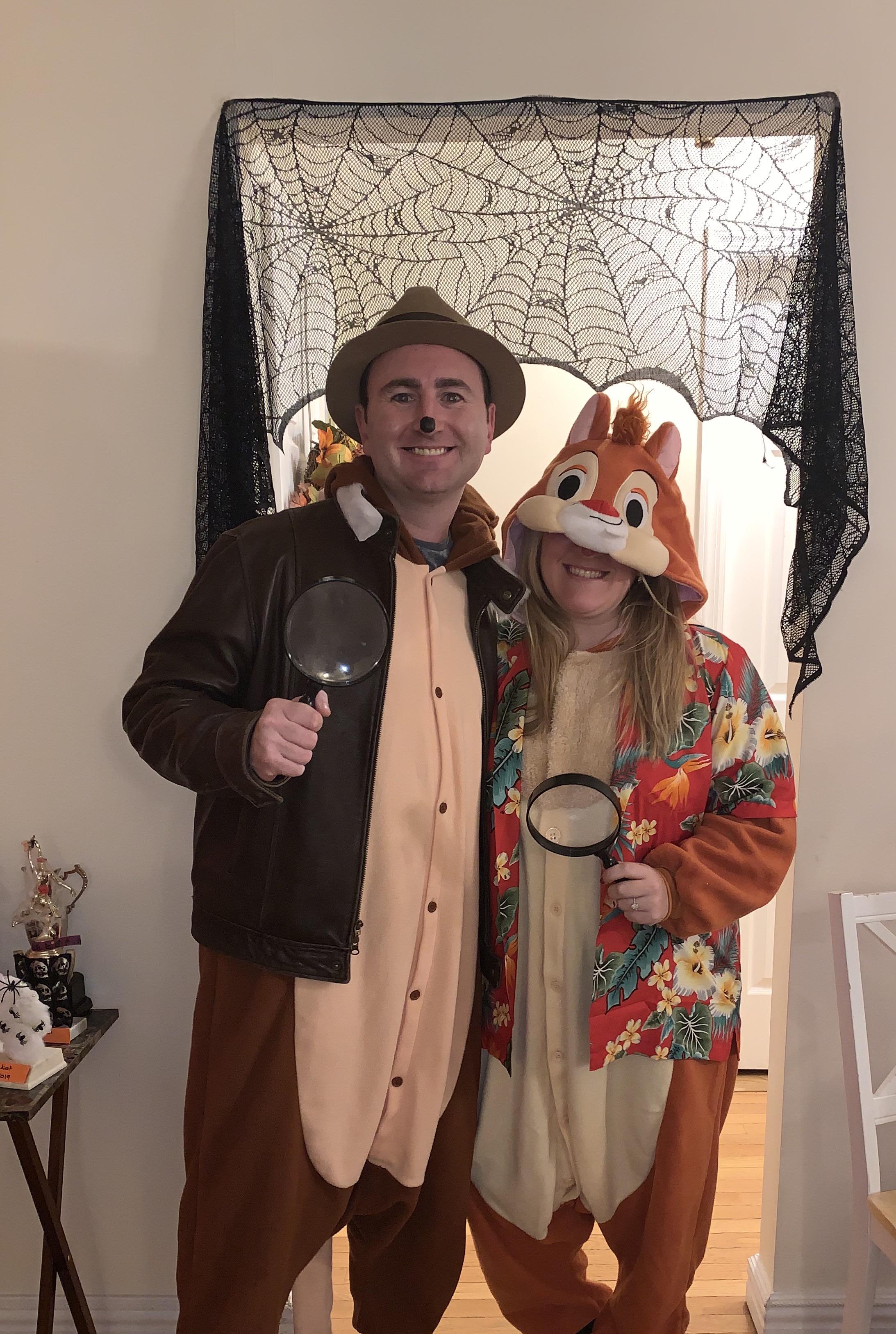 We were Chip ‘n Dale Rescue Rangers for Halloween this year r/disney