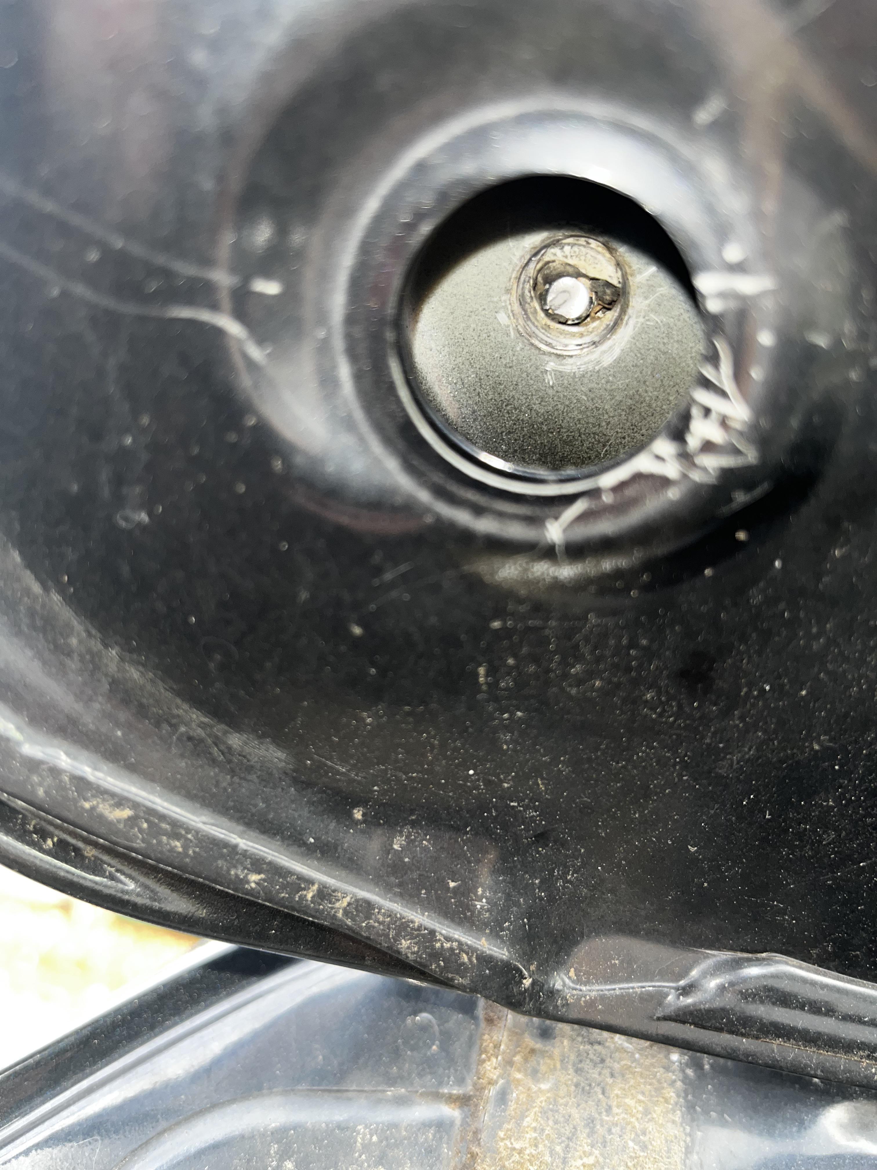 What is this bolt? Snapped bolt holding the spoiler onto the hatch, can