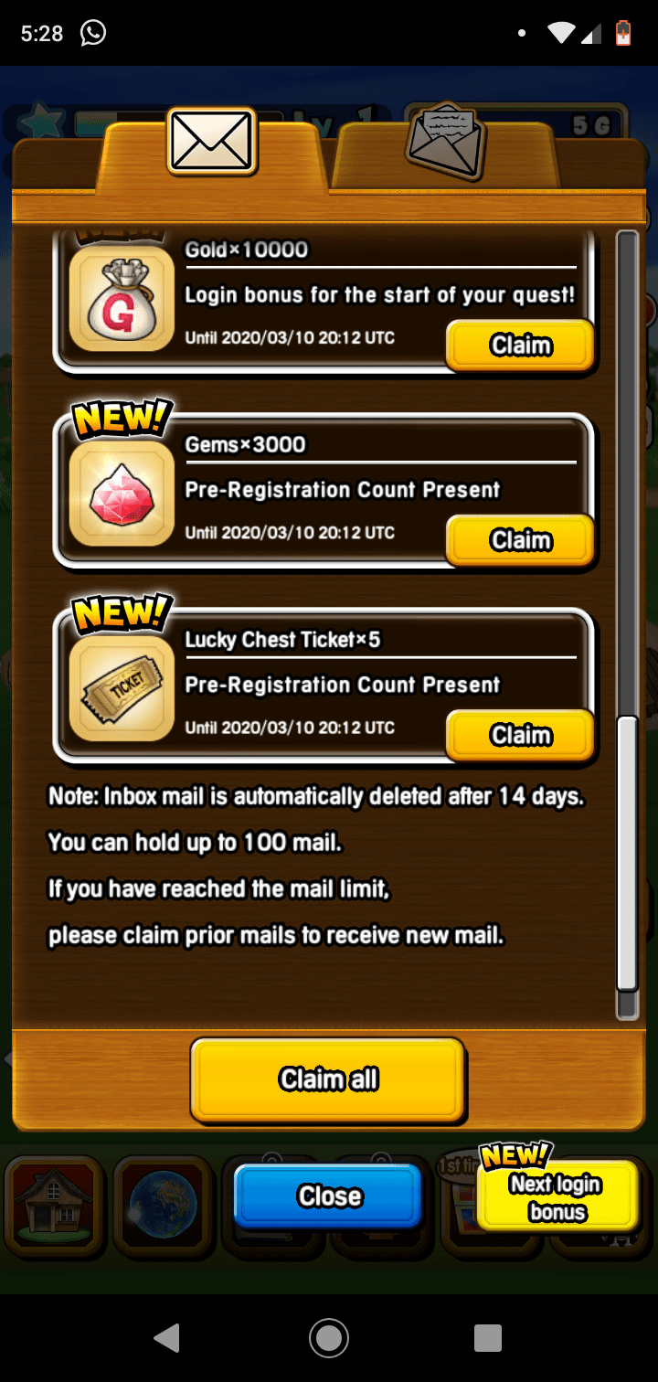 I got this pre registration thing (I didn't pre register) and am not really sure what to do. How