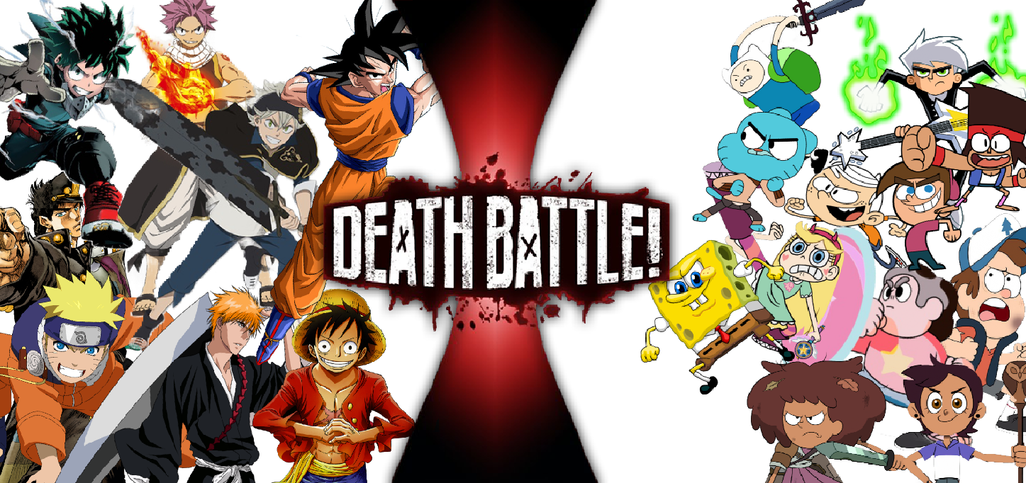 Say your Cartoon vs Anime Matchup! r/DeathBattleMatchups