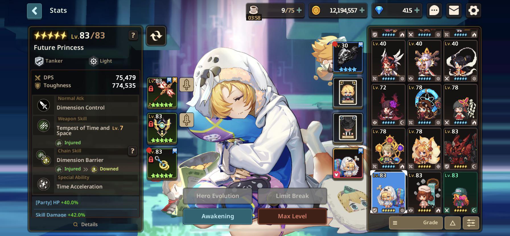 How can I improve my Future Princess further? r/GuardianTales