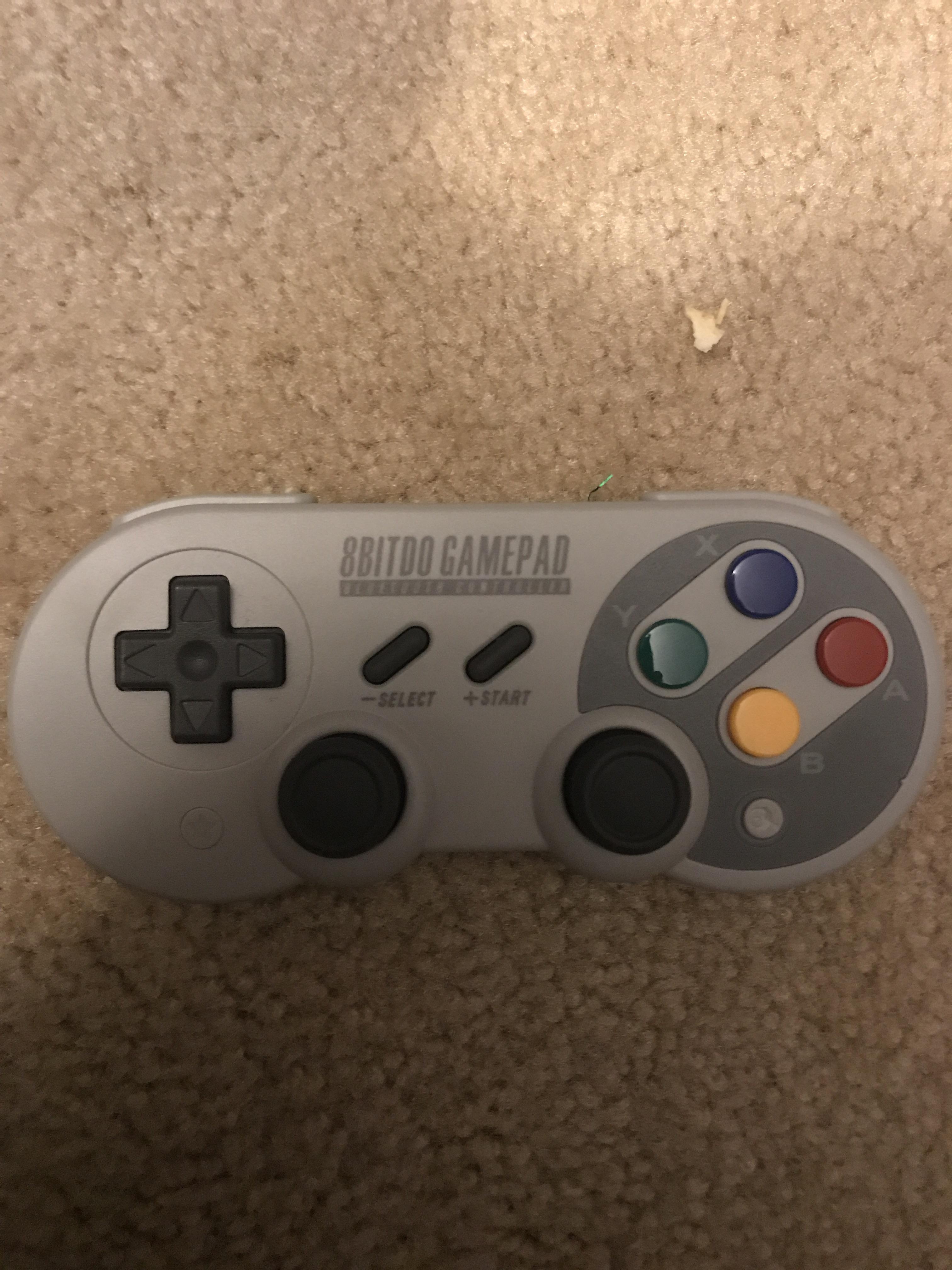 I got a SNES style Switch controller, and I love it! gaming