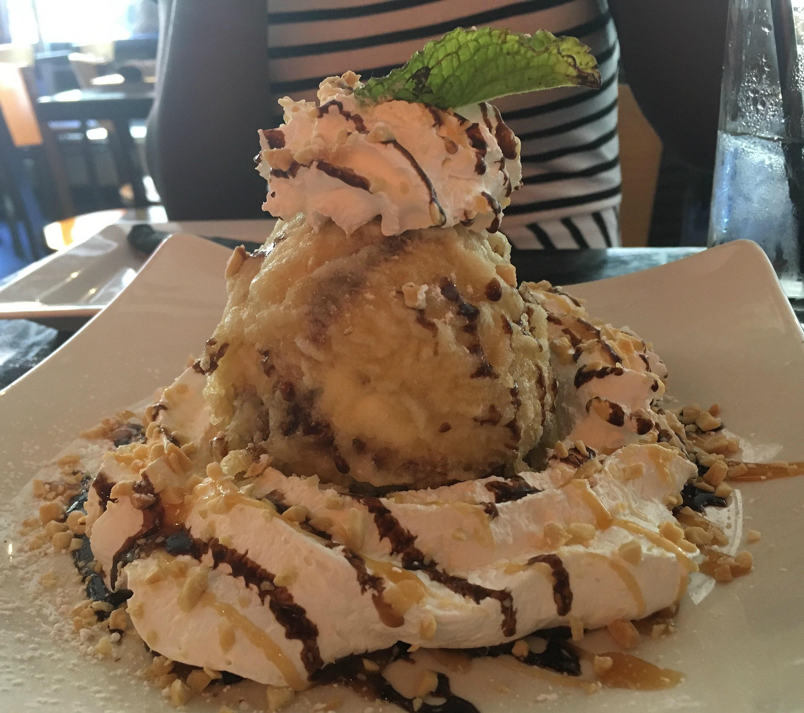 Tempura Green Tea Ice Cream