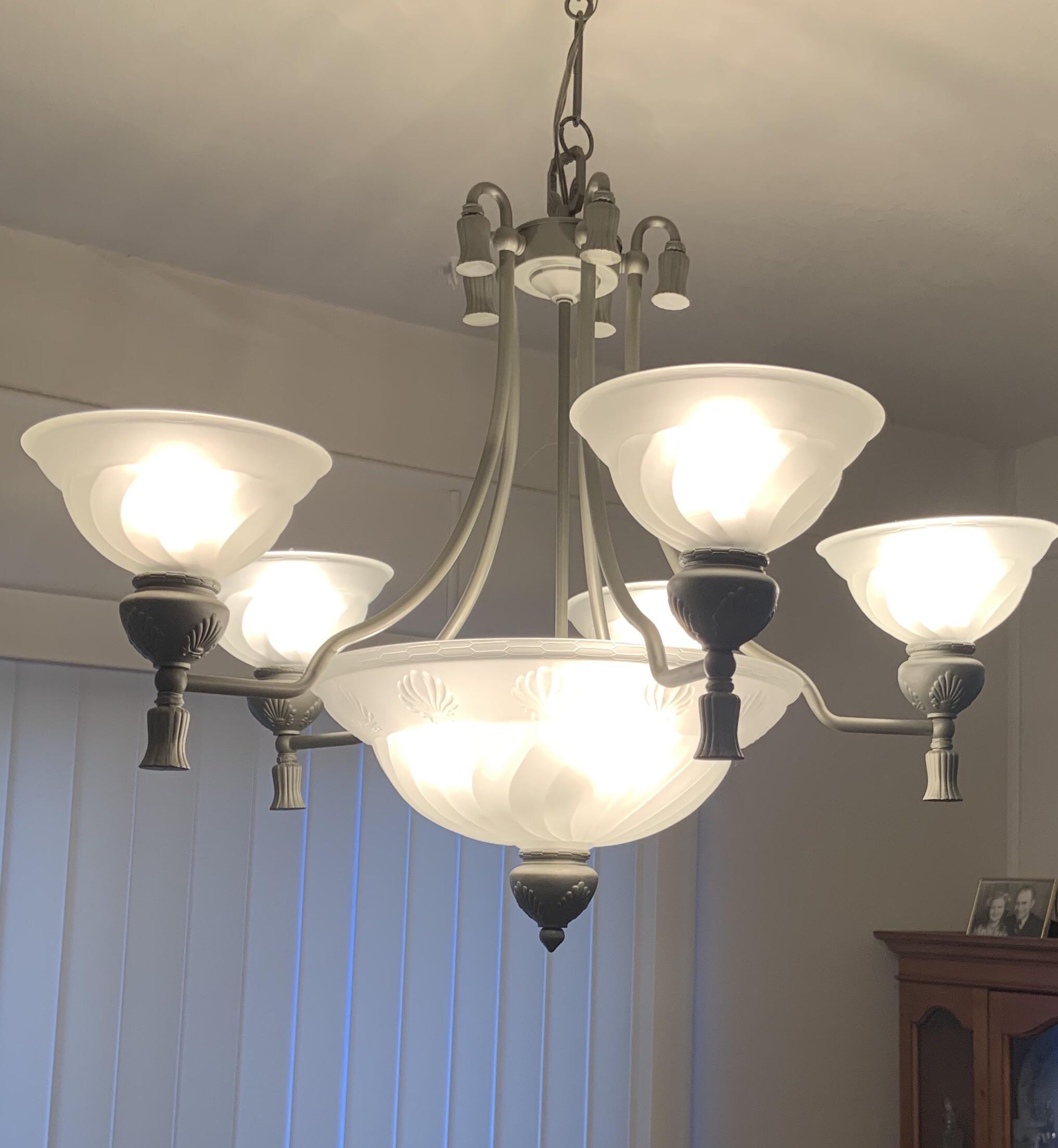 Chandelier does anybody know how much this would be worth r/Antiques