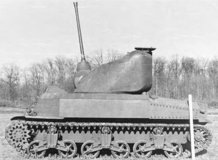 Gun Motor Carriage T36 Armed with a single Bofors 40mm